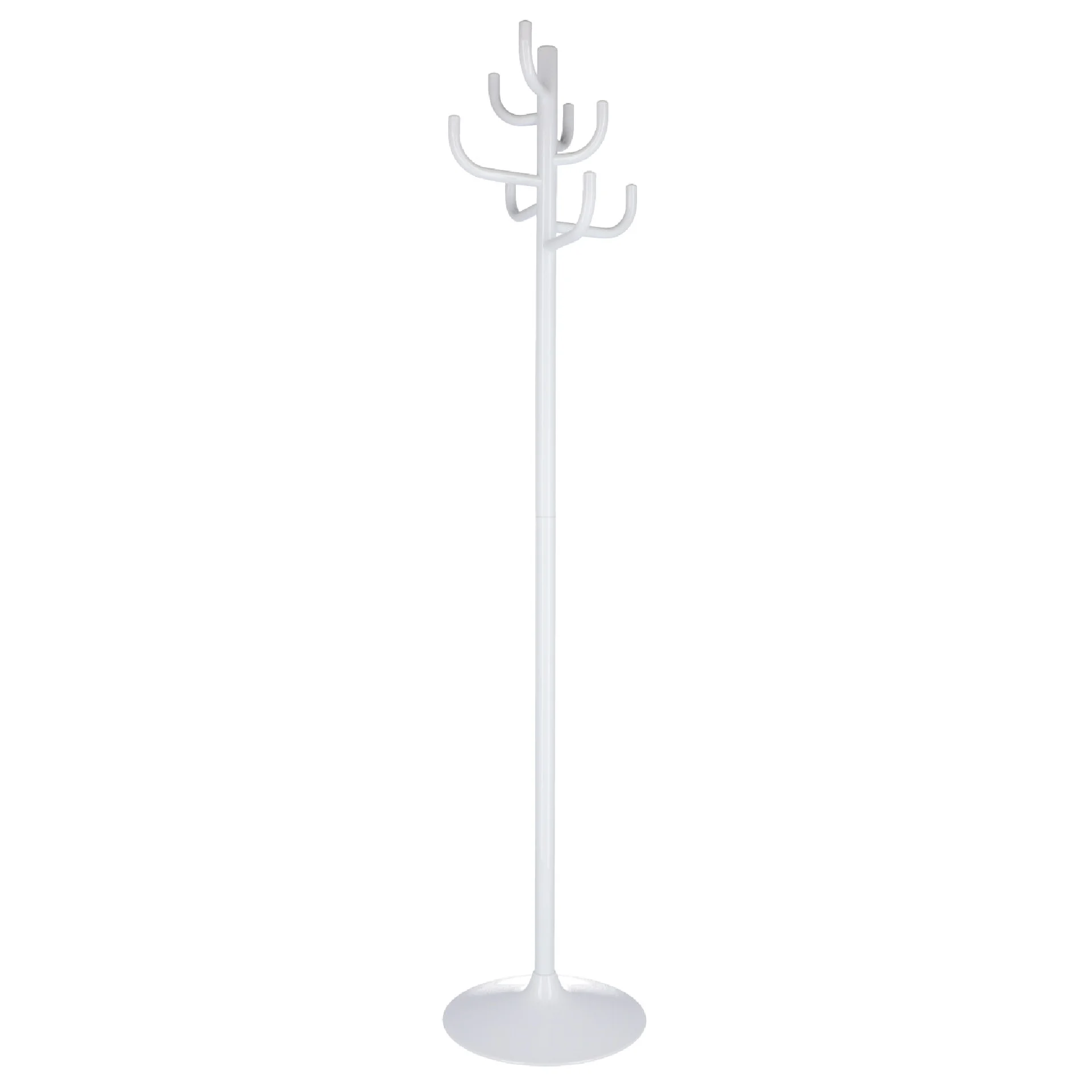 Kleiderständer Kaktus Metall, modern und platzsparend, Weiß, stabiles Design für Indoor - Jan Kurtz