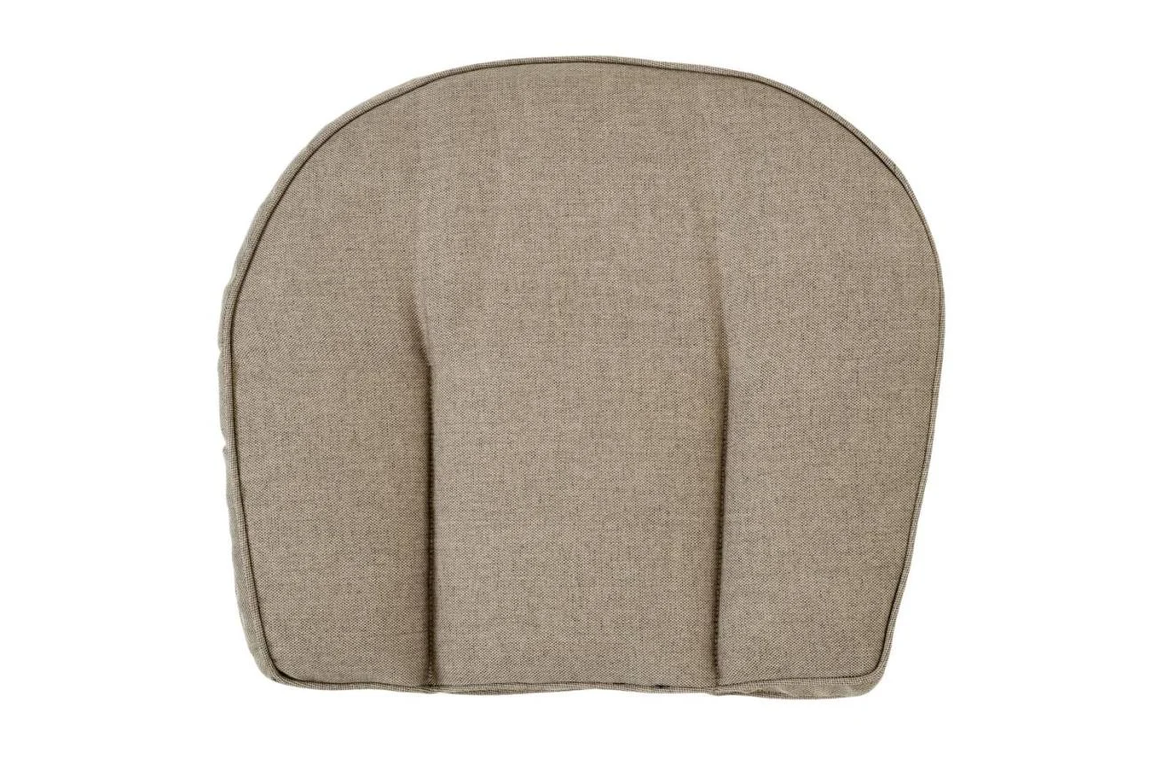 Rückenkissen Eads aus Polyester-Stoff, modern, beige, komfortabel für Gartenstuhl