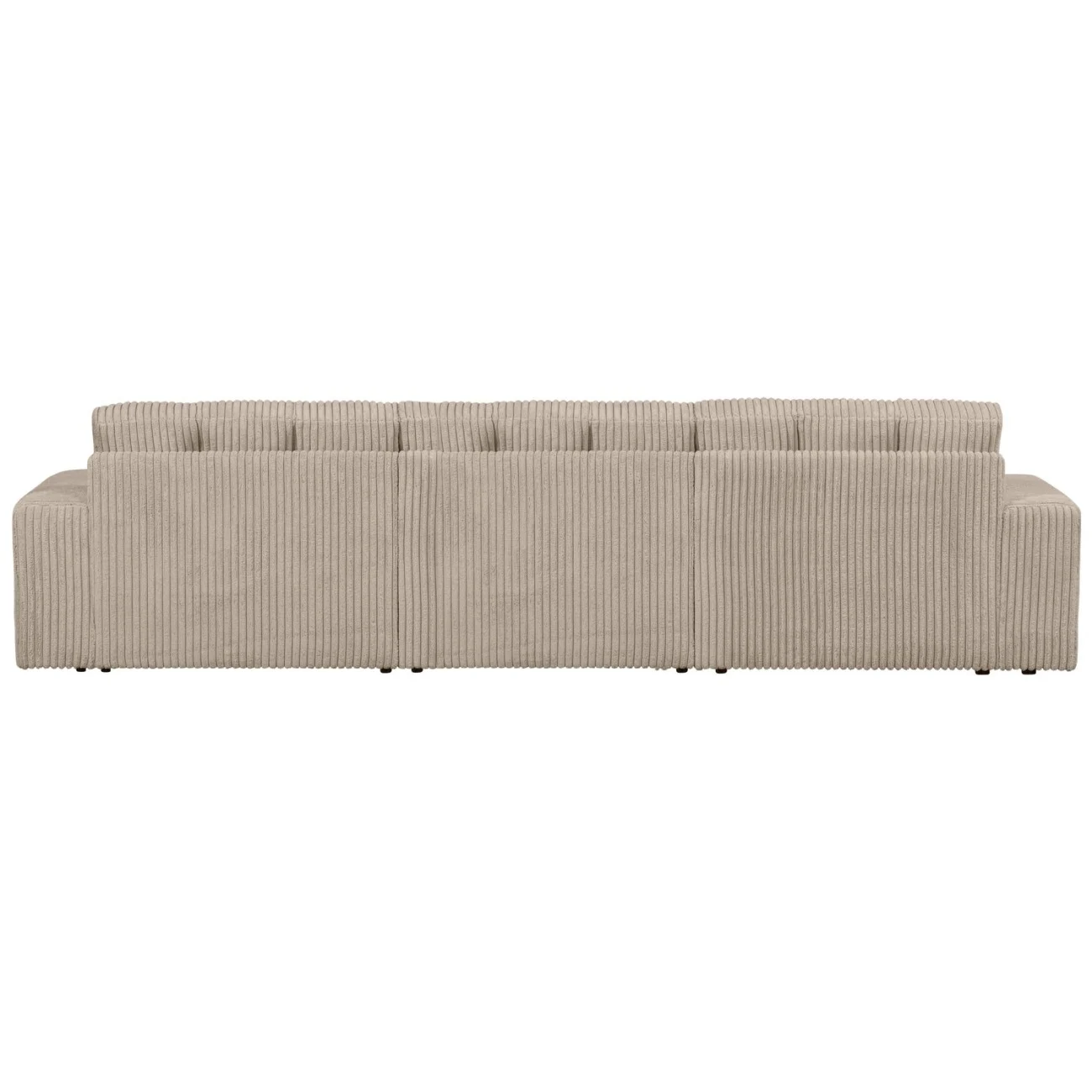Sofa Date 3-Sitzer mit Cordbezug, klassisch, Travertin, weich gepolstert, für 3–4 Personen