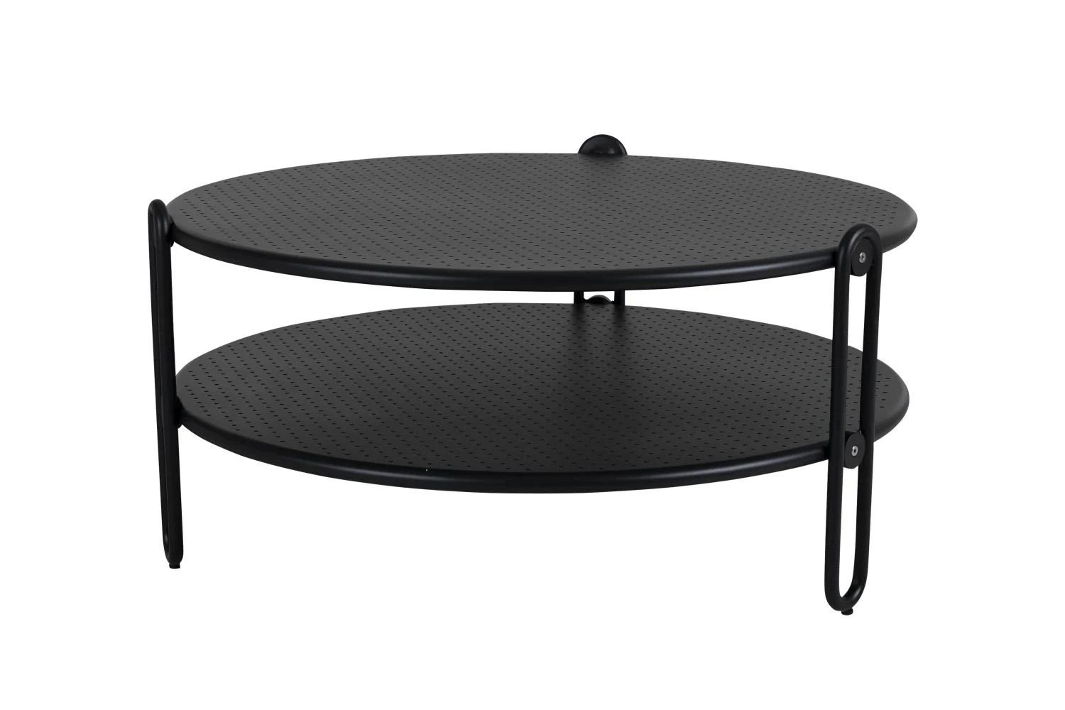 Brafab Blixt Loungetisch Aluminium rund