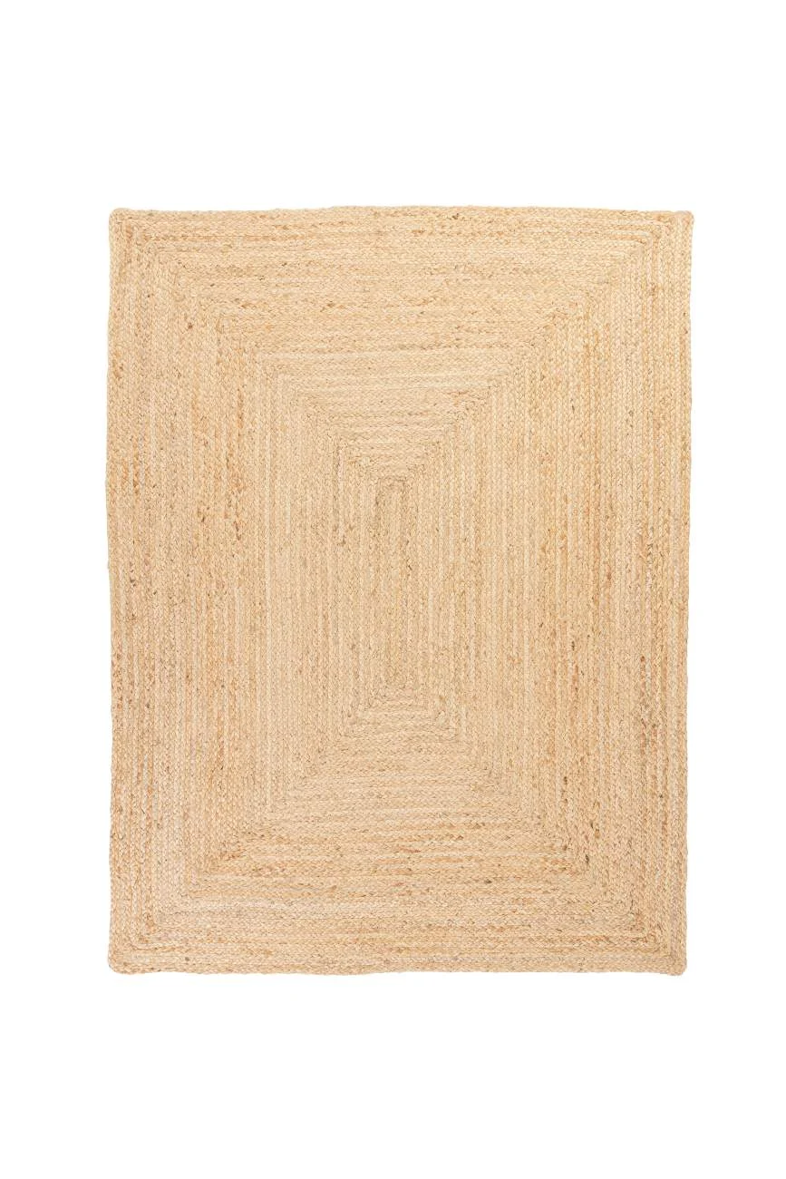 Teppich Taniko aus Jute, skandinavischer Stil, natur, rechteckig, 120x180 cm - Bizzotto
