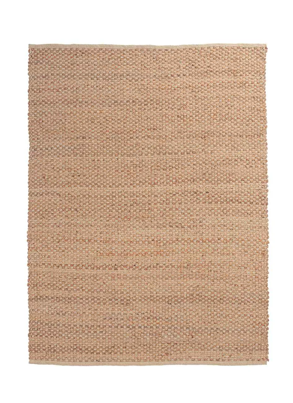 Teppich Ruanda aus Jute, handgefertigt skandinavisch, natur, 160x230 cm, rechteckig - Bizzotto