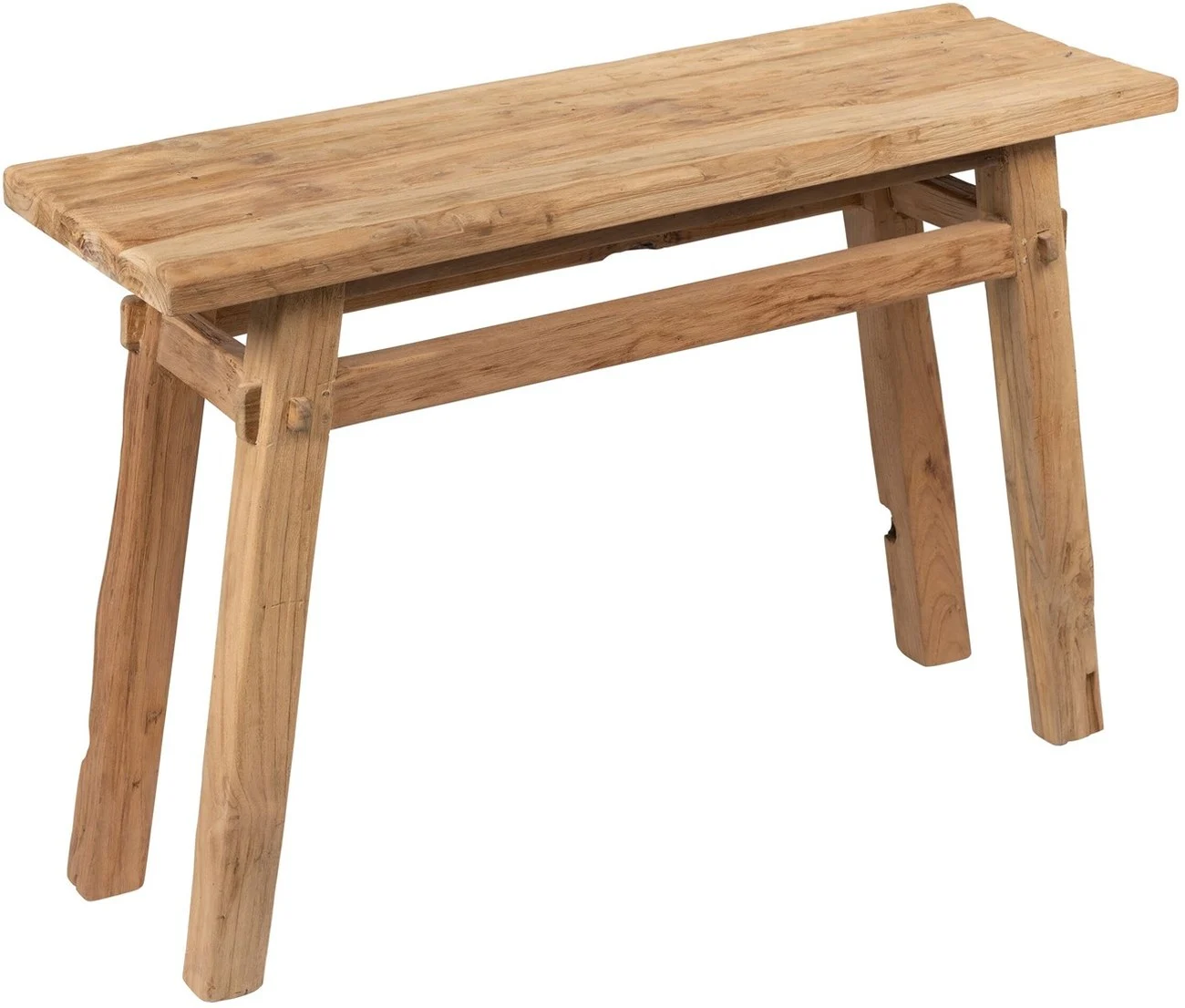 Konsole Tuscany aus Teakholz, massiv, natur, 120 cm, hochwertiges Design für Dein Zuhause - Must Living