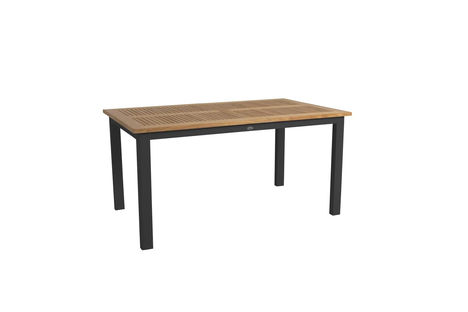 Brafab Lyon Ausziehtisch Aluminium/Teak