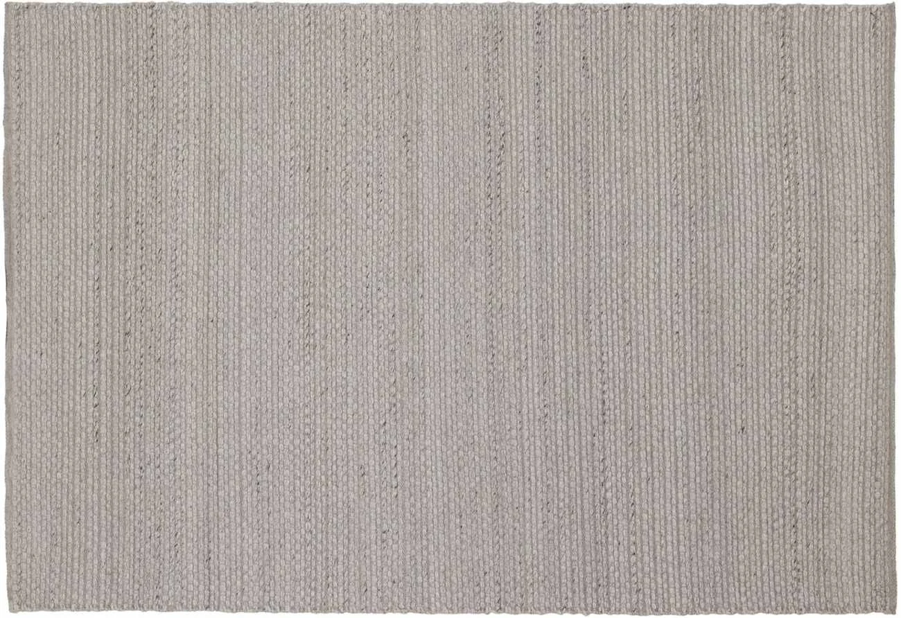 Teppich Nirvana aus Stoff, modern, rechteckig, Grau, 250x350 cm, weiches Mischgewebe - Must Living