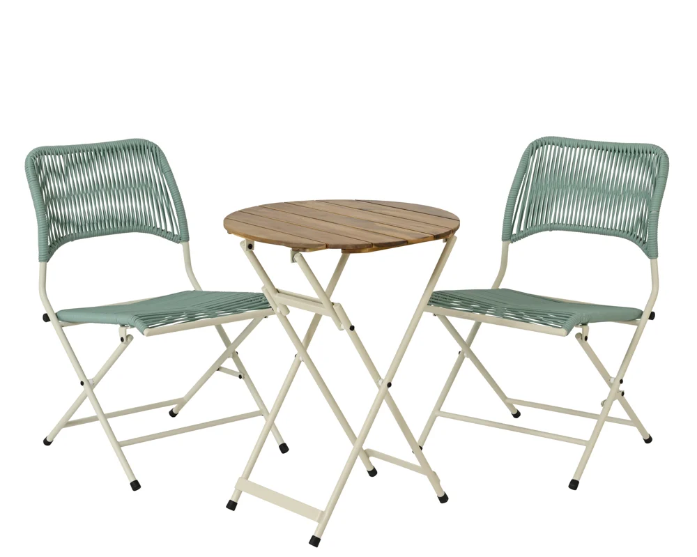 Kaemingk Tavernier Set wicker hellblau