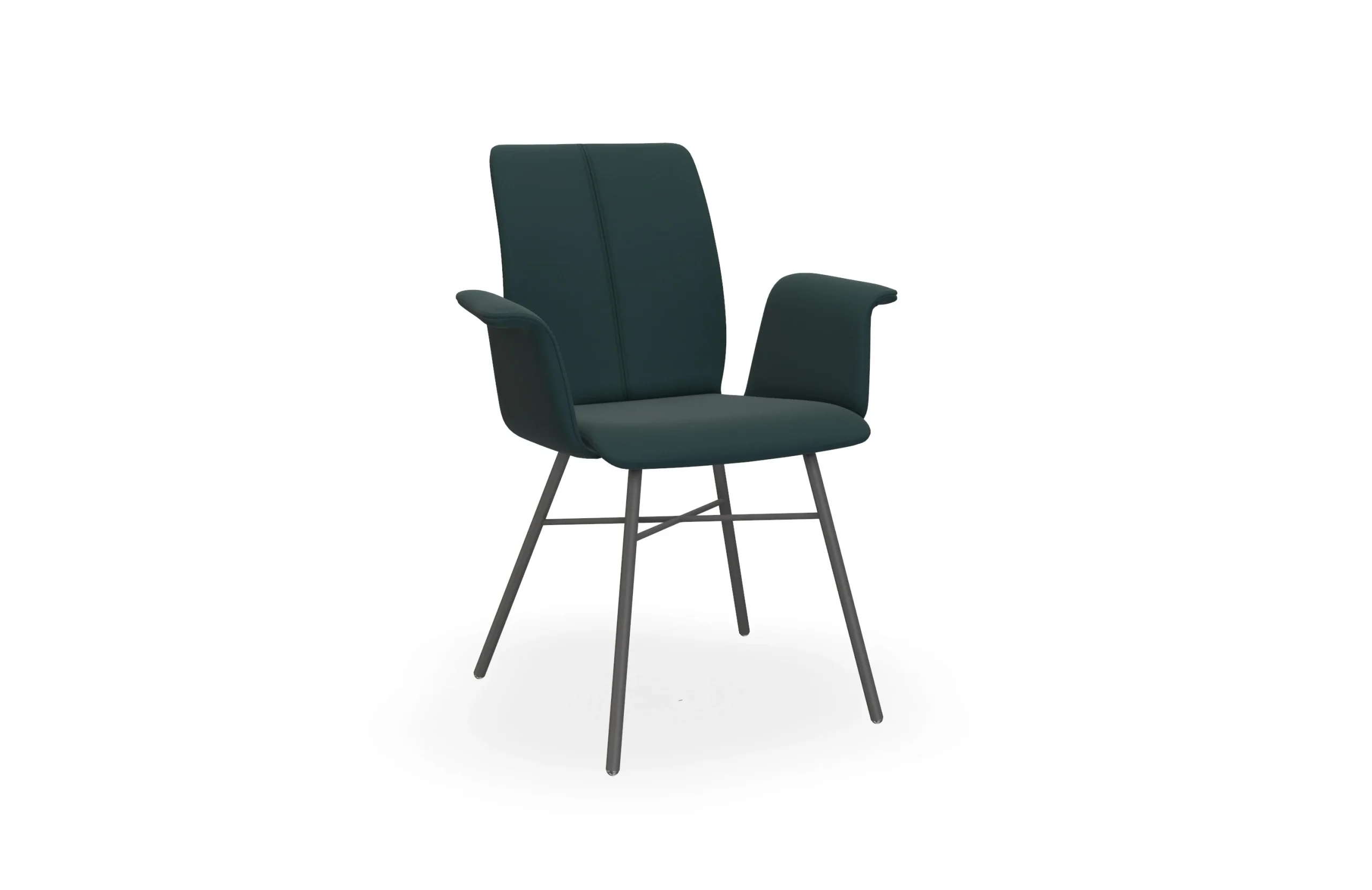 Bert Plantagie TARA FOUR COMFY 832C Stuhl mit Armlehne breit geschlossen gepolstert