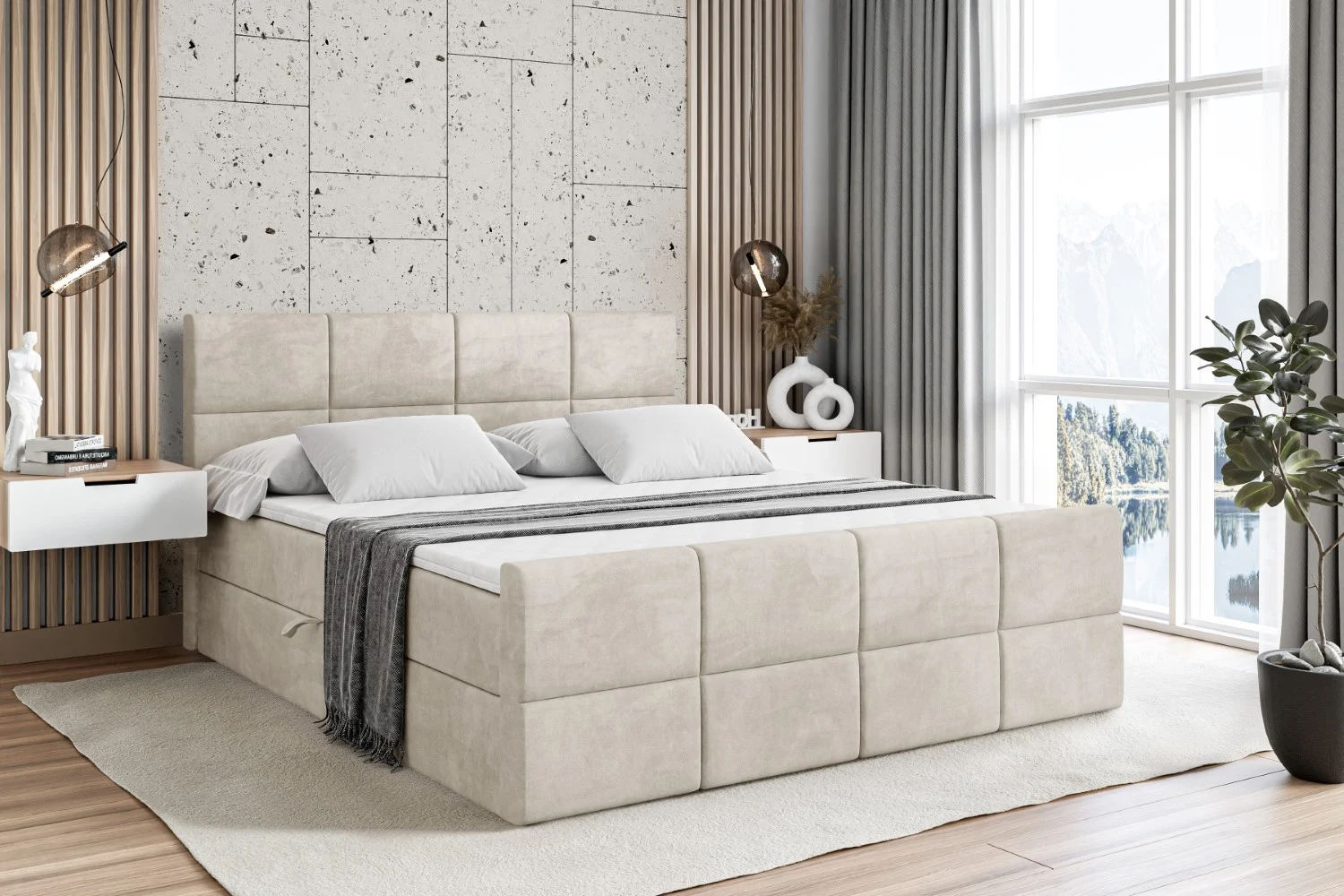 Boxbett ARDENI-Z Beige - Casablanca 2301 120x200 cm