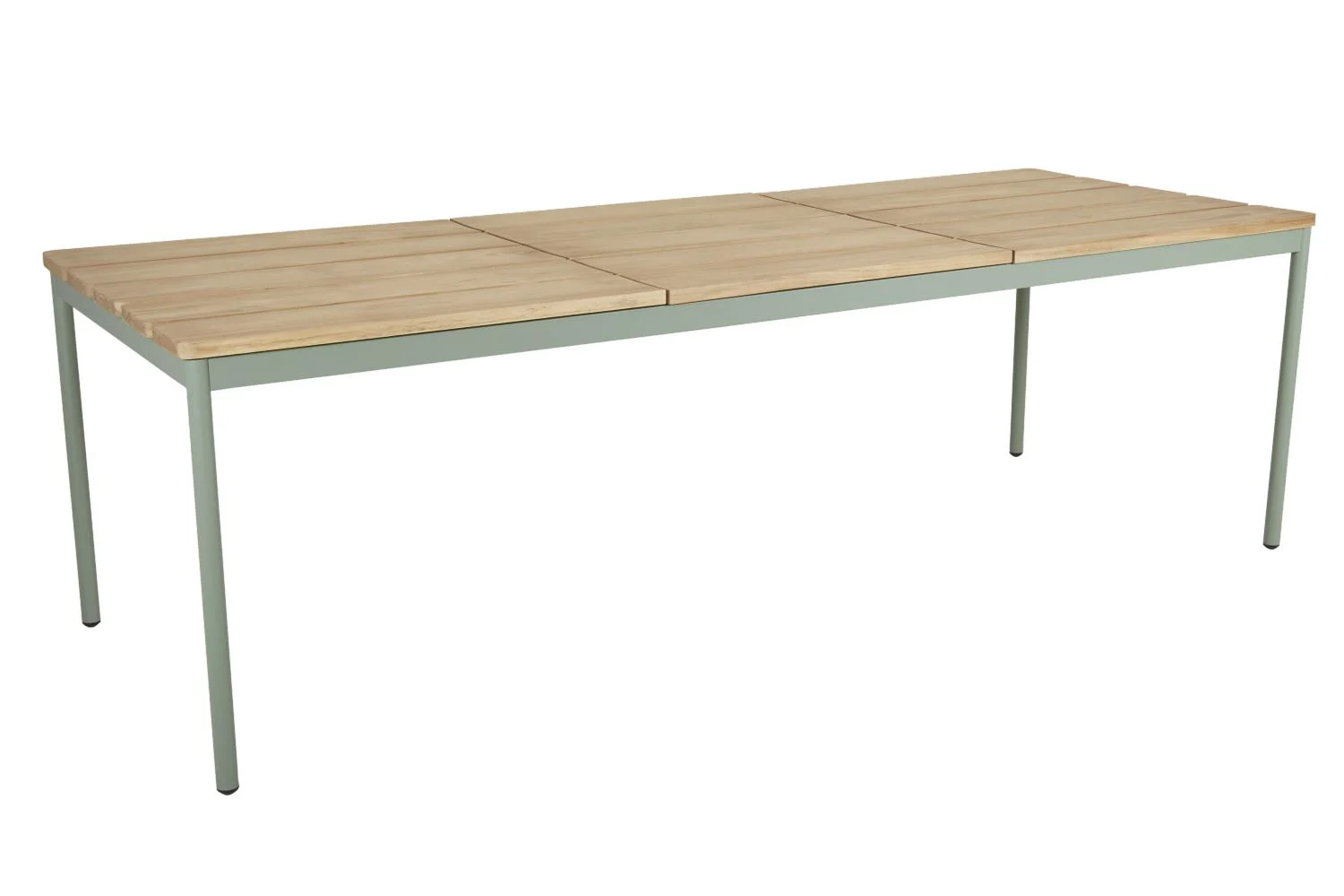 Brafab Nox Gartenesstisch Aluminium/Teak 240x90x73 cm