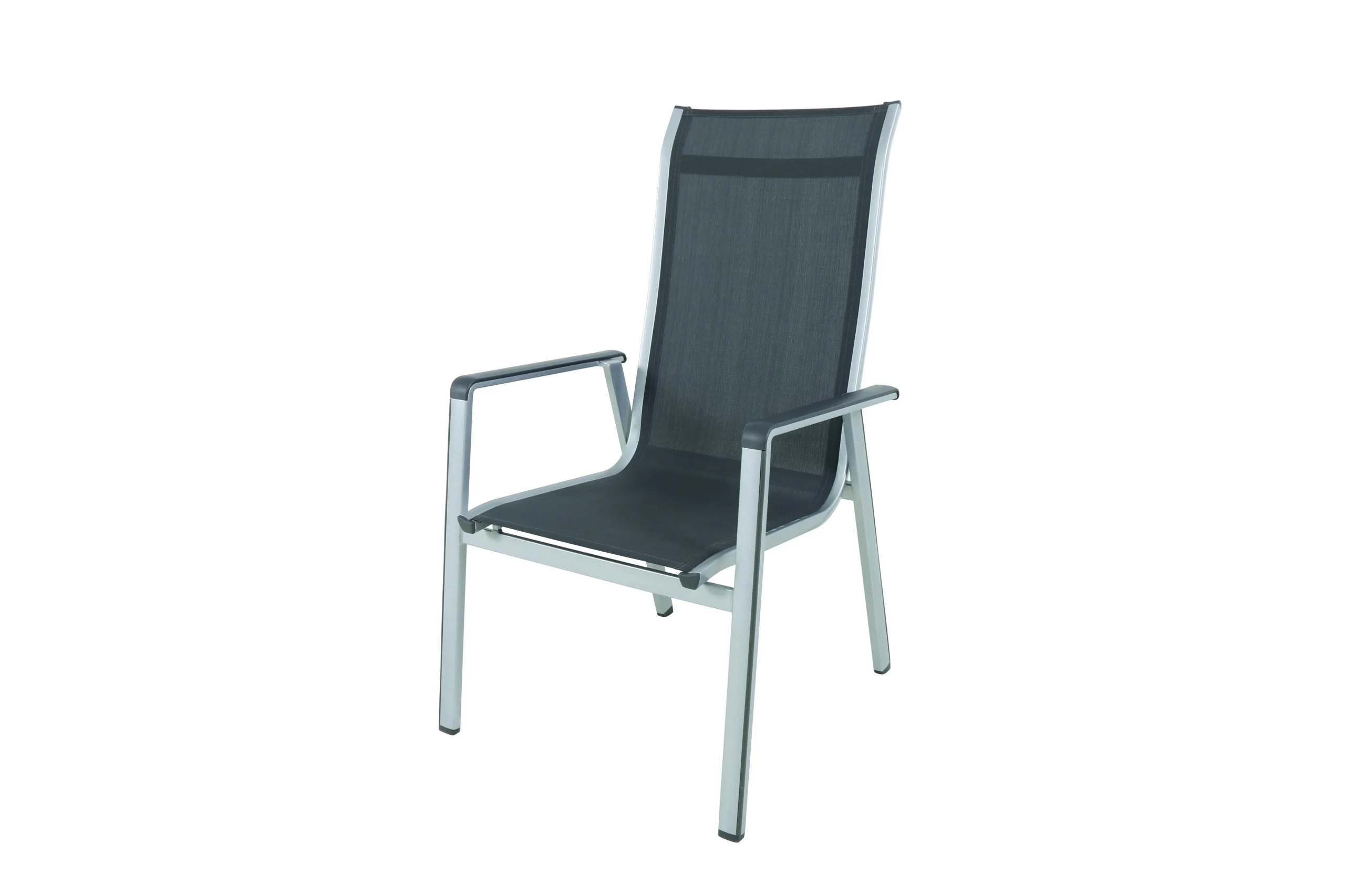 MWH Kedline Stapelstuhl Aluminium/Textilene