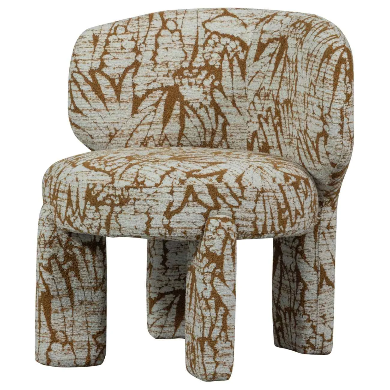 Sessel Upke Stoff, modern und retro Chic, natur braun, gemütlich gepolstert für Dein Zuhause - Woood