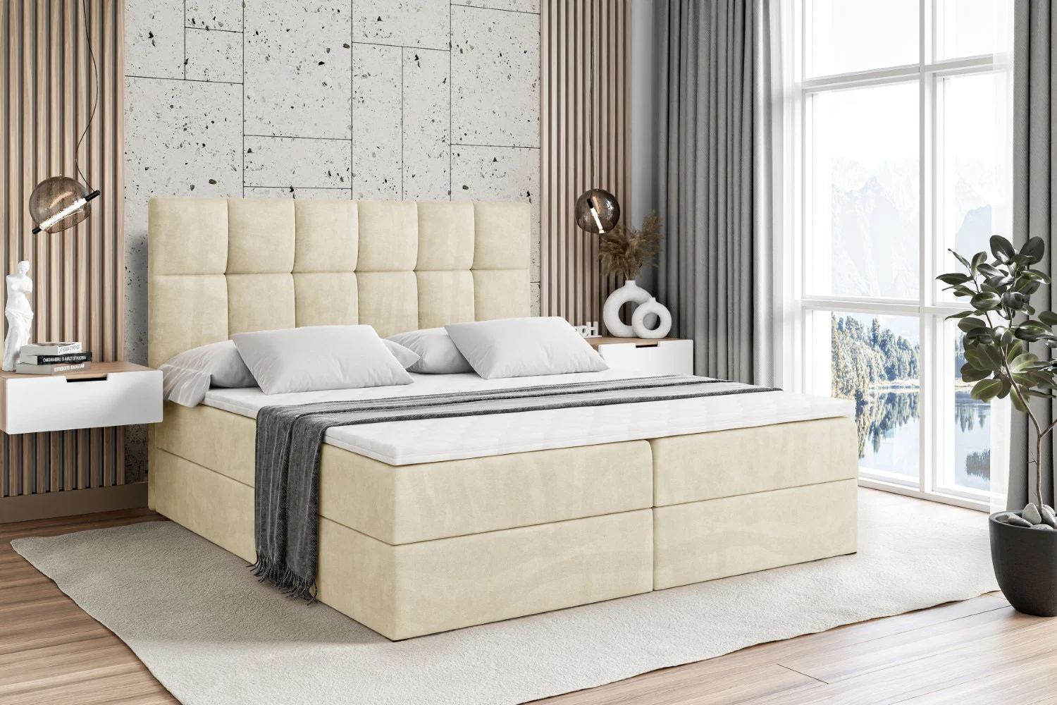 Boxbett RICAR Beige - Casablanca 2301 120x200 cm
