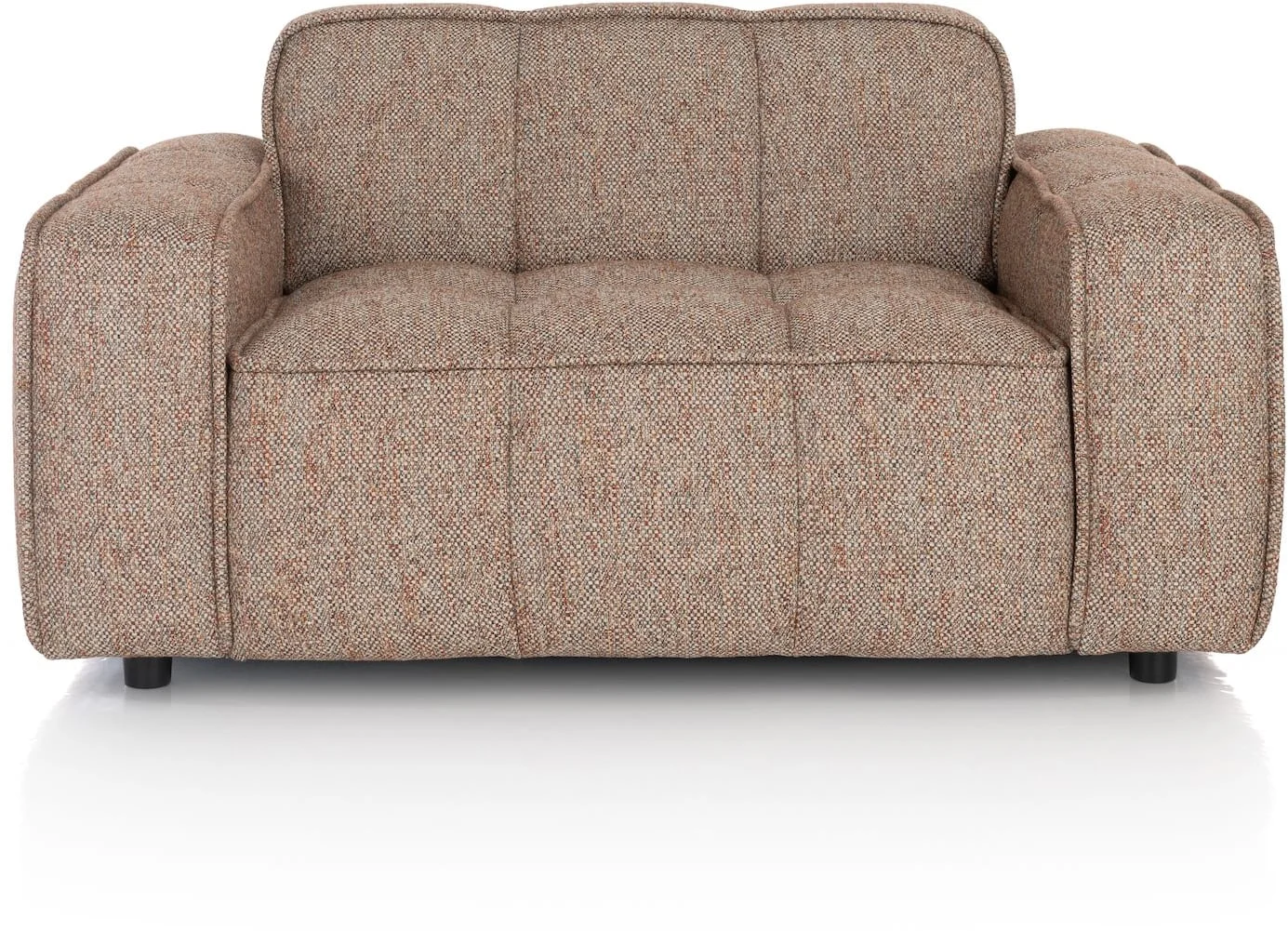Henders & Hazel Amalfi Loveseat Taschenfederkern/Stoff Bellini Kupfer