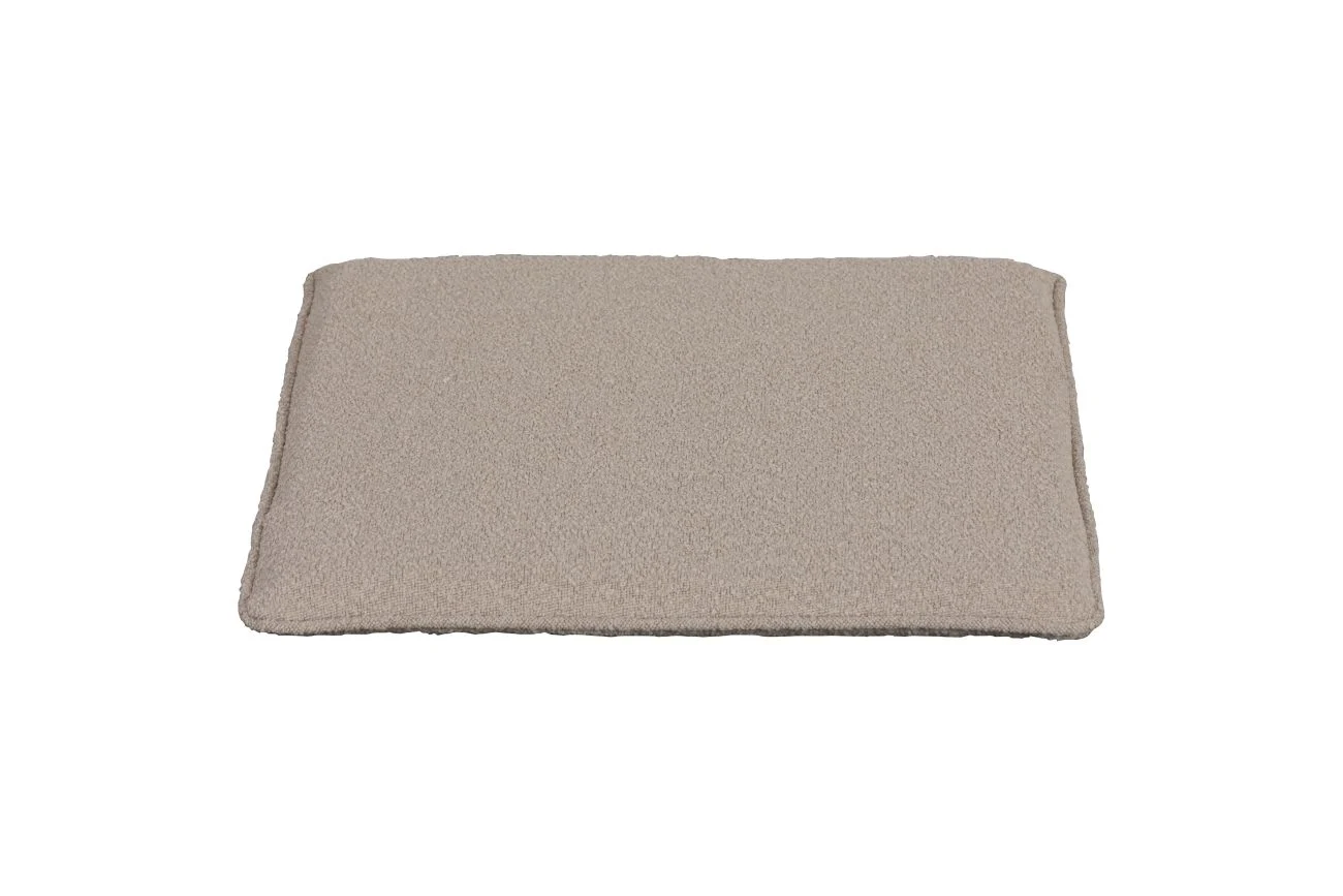 Sitzkissen Frisk von Brafab aus Acryl-Stoff, rutschfest, für Gartenstühle, beige, 43x41 cm