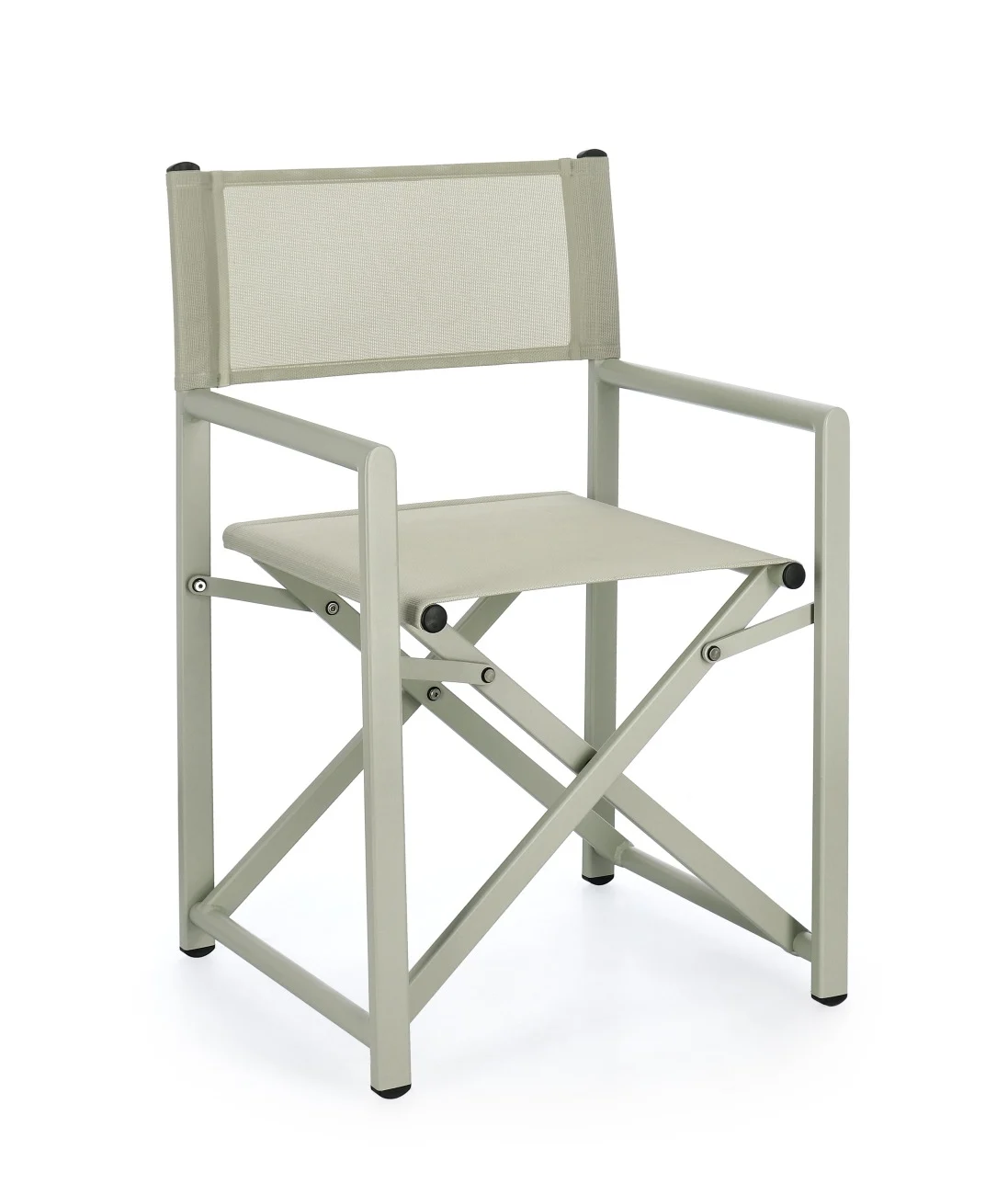 Gartenstuhl Regiestuhl Taylor 2er-Set Aluminium, modern klappbar, grün Breeze, Outdoor