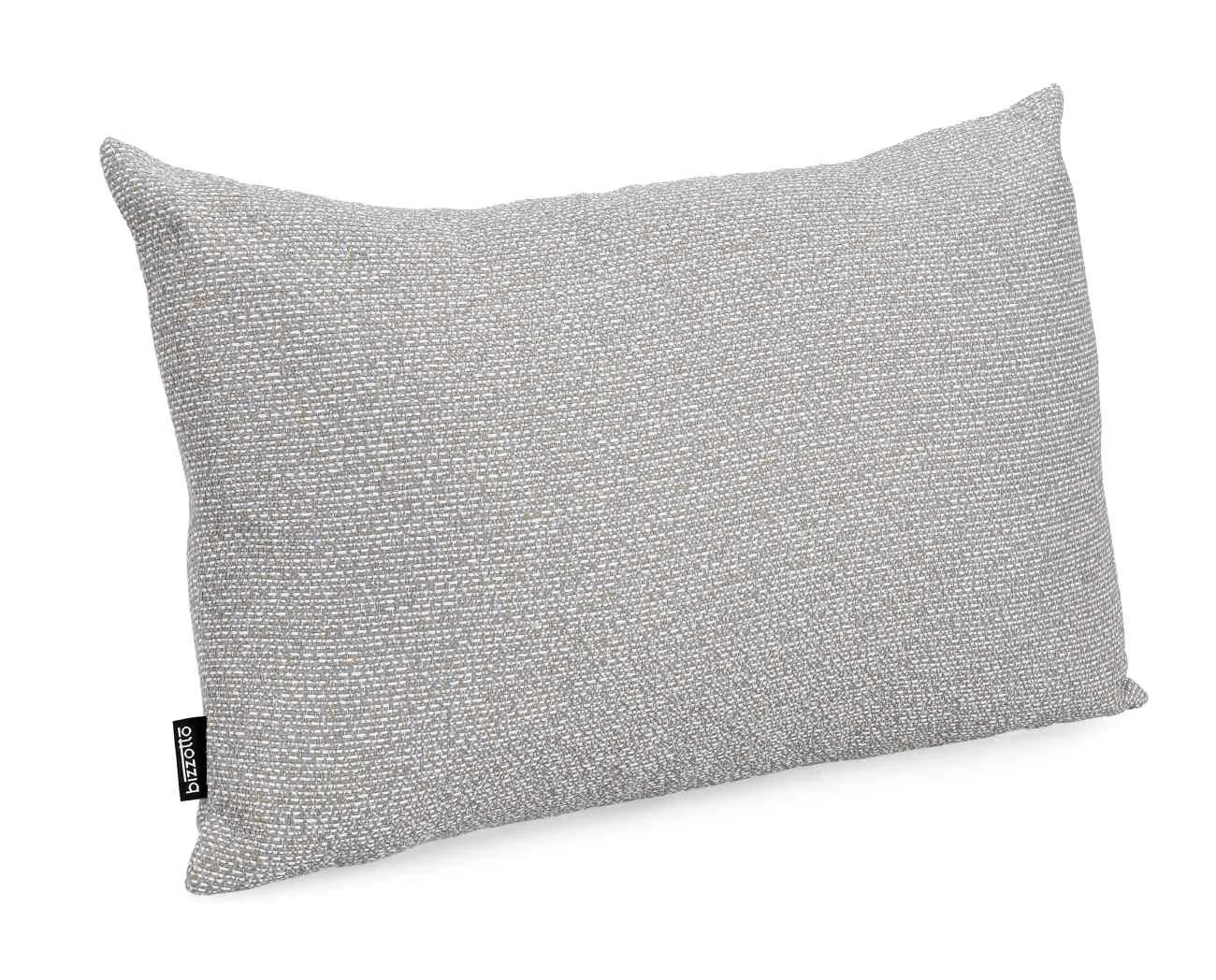 Outdoor Kissen Sirin aus Olefin-Stoff, wasserabweisend, 2er-Set, grau, 60x40 cm