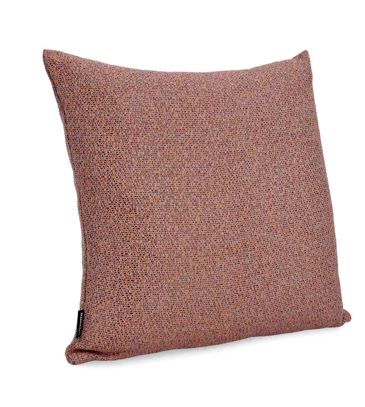 Outdoor Kissen Sirin Olefin-Stoff, wasserabweisend, modern, Orange, 2er-Set, 50x50 cm