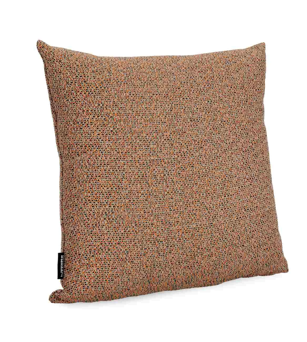 Outdoor Kissen Sirin aus Olefin-Stoff, wasserabweisend, 2er-Set, 50x50 cm, braun