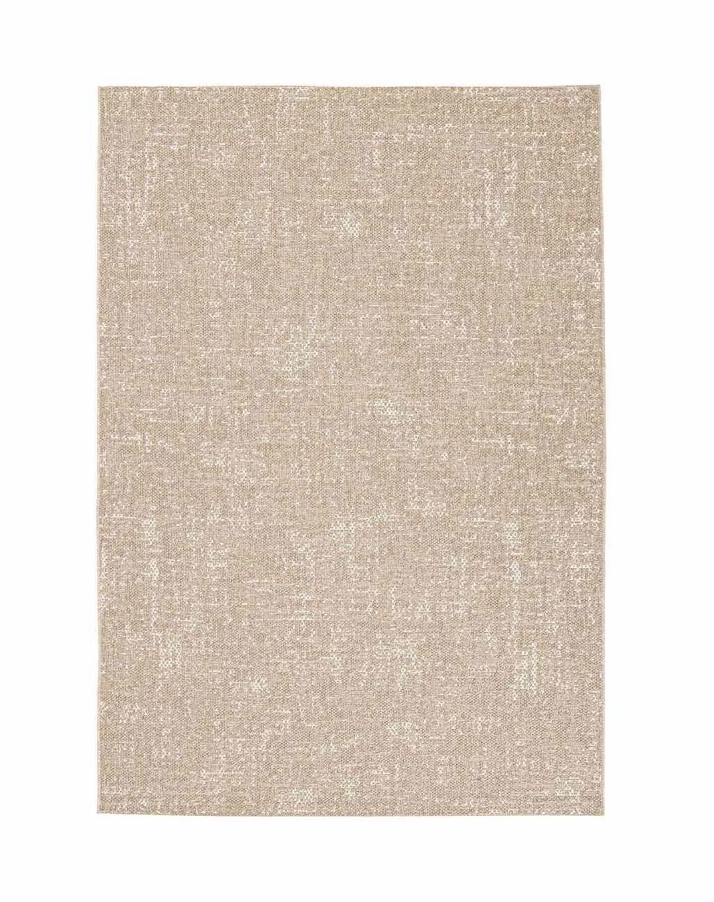 Outdoor Teppich Lian aus Kunstfasern, modern, beige, 160x230 cm, robust und pflegeleicht - Bizzotto