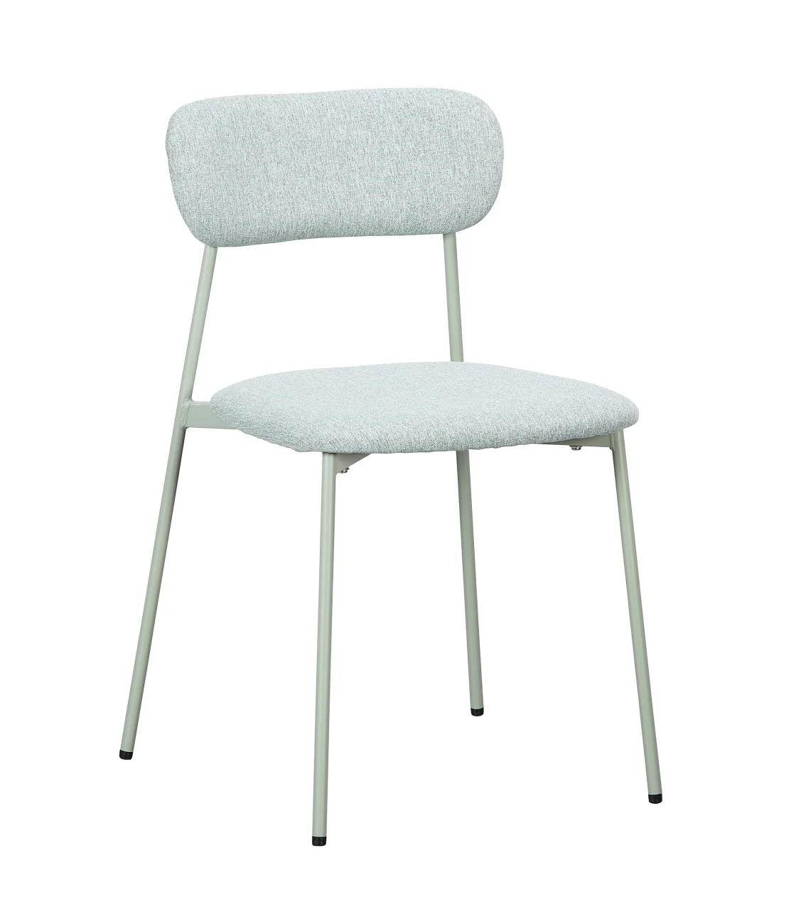 Esszimmerstuhl Inka 4er-Set, Stoff gepolstert, modern, grün, Metallgestell, komfortabel für Dein Zuhause