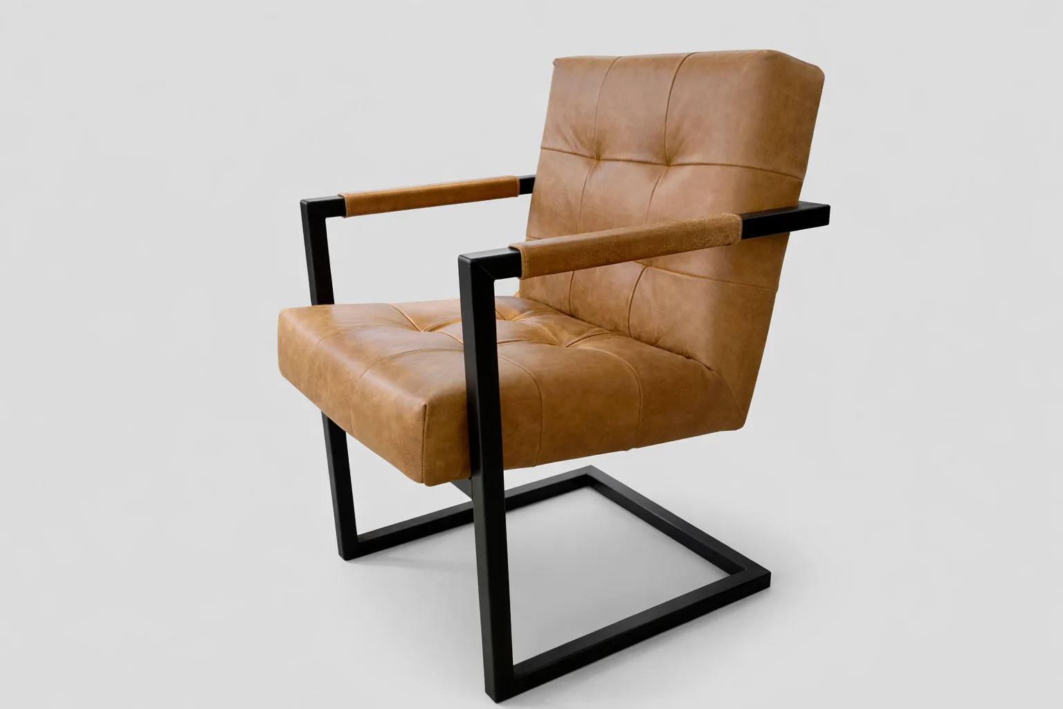 Olli Stuhl Leder Ranch Sand | Outlet - FASMAS