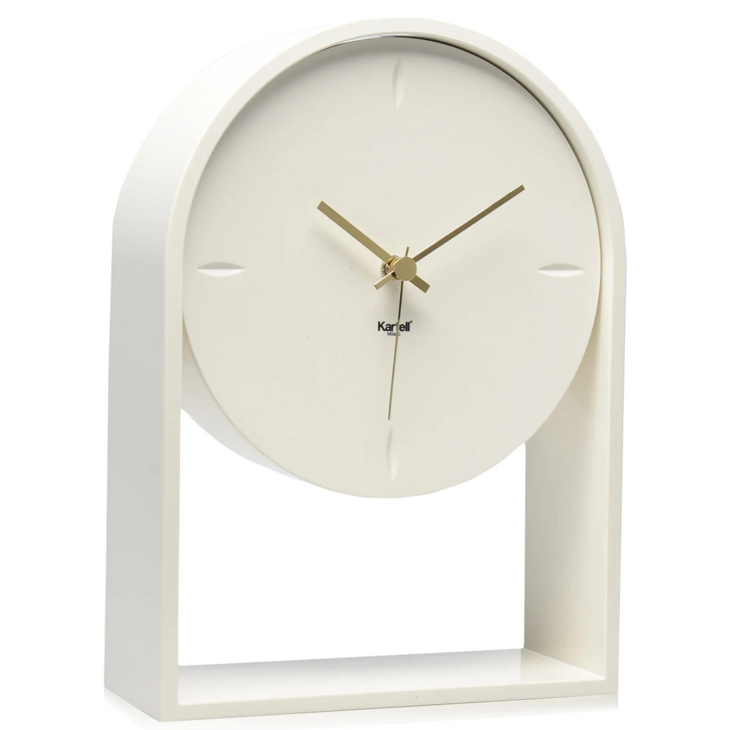 Kartell Air Du Temps Tischuhr 21,5x30x8 cm