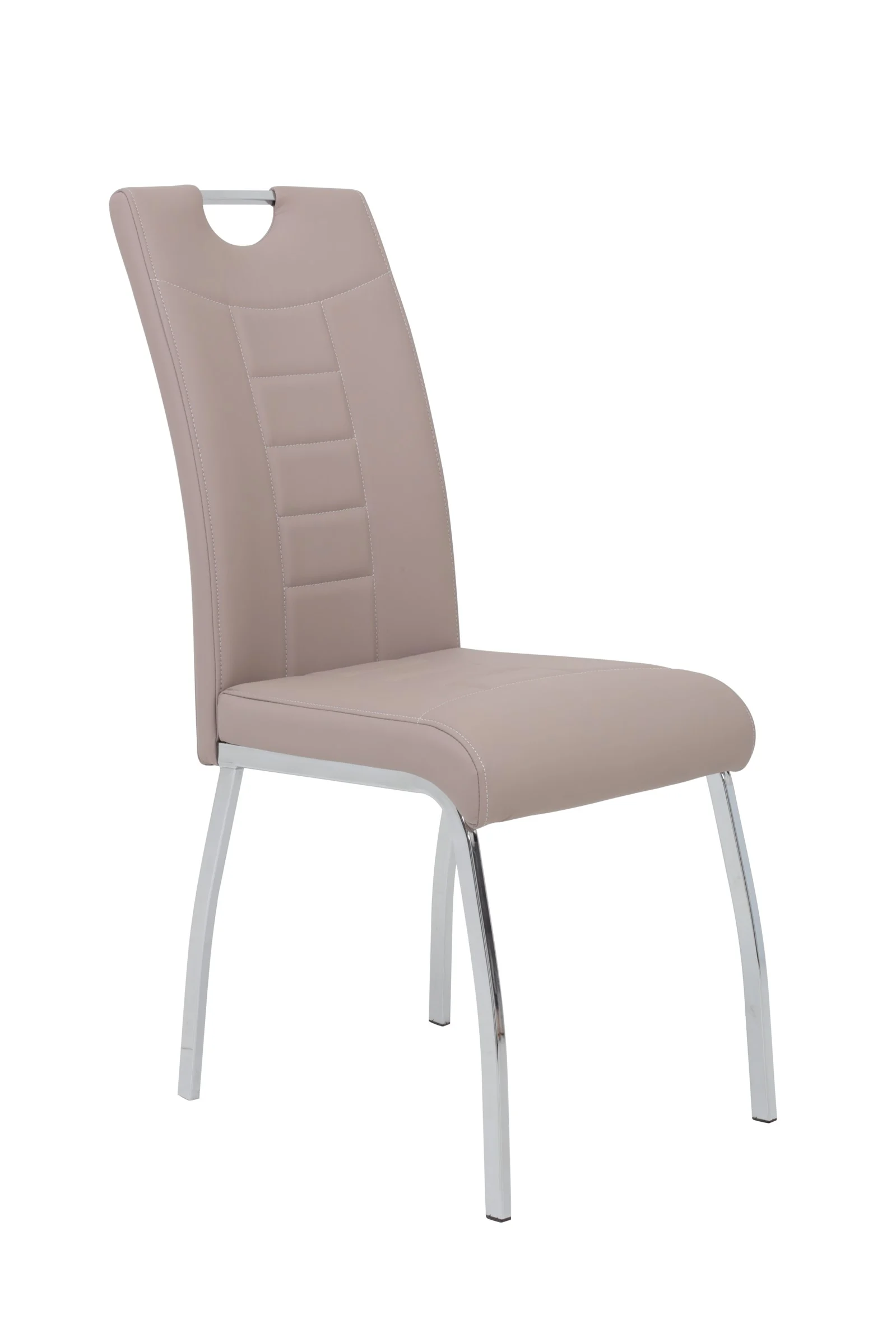 Esszimmerstühle Stühle Vierfußstuhl 4er Set ALIDA Cappucino - Fun Möbel