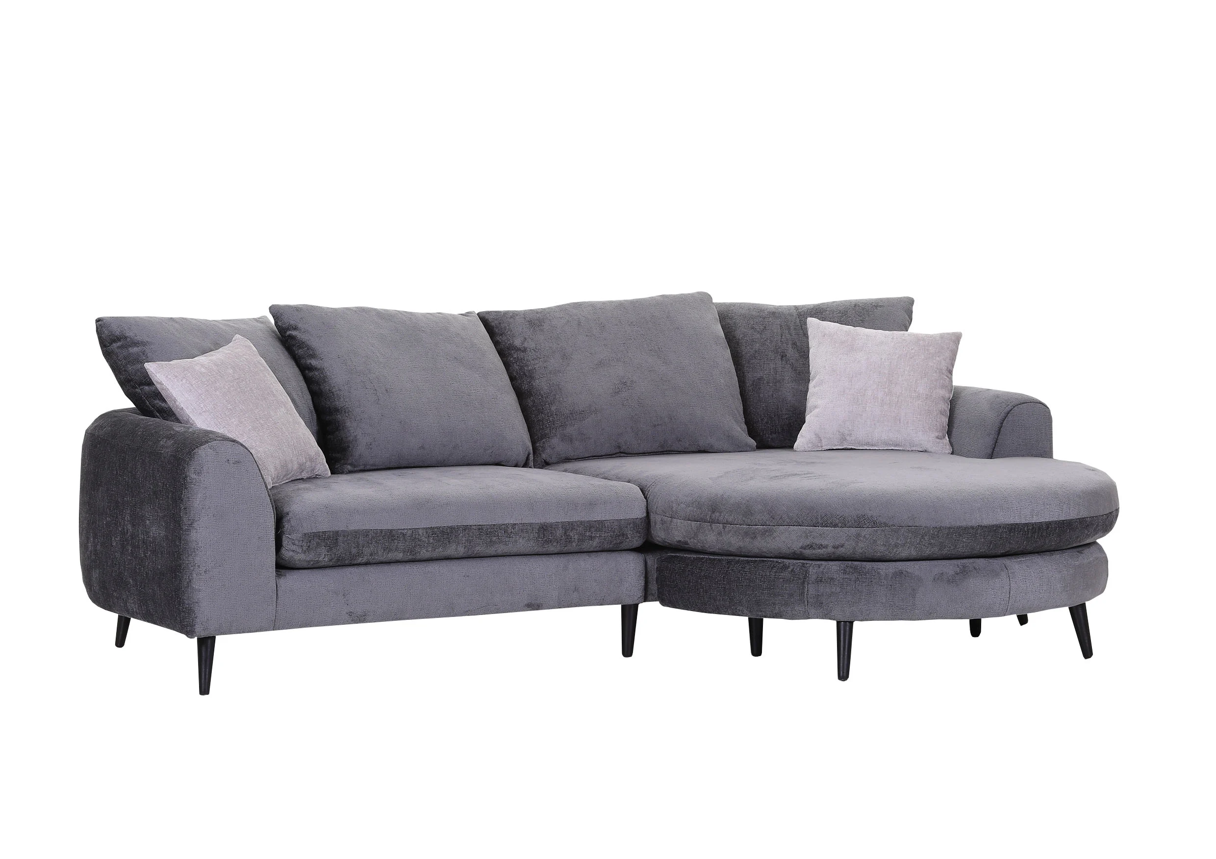 Gutmann Aneo Ecksofa in Grau - Gutmann Factory