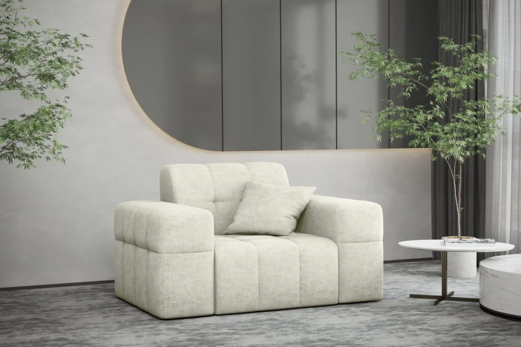 Sessel serie NIMES stilvol viele farben Stoff Perfect Harmony