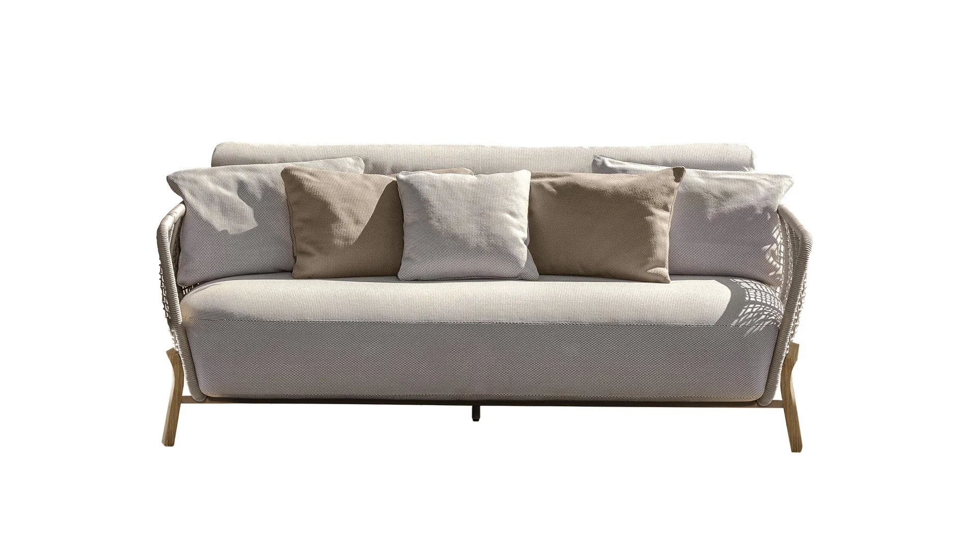 ARGO WOOD LOVE SEAT OUTDOOR SOFA - Talenti