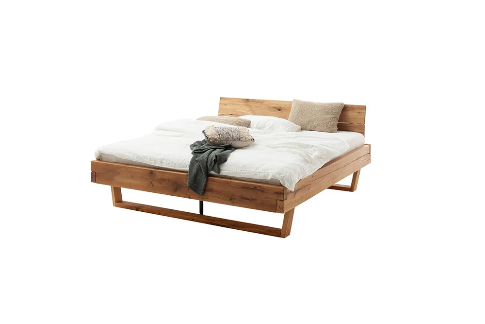 Lindaro Avalon Massivholzbett Wildeiche