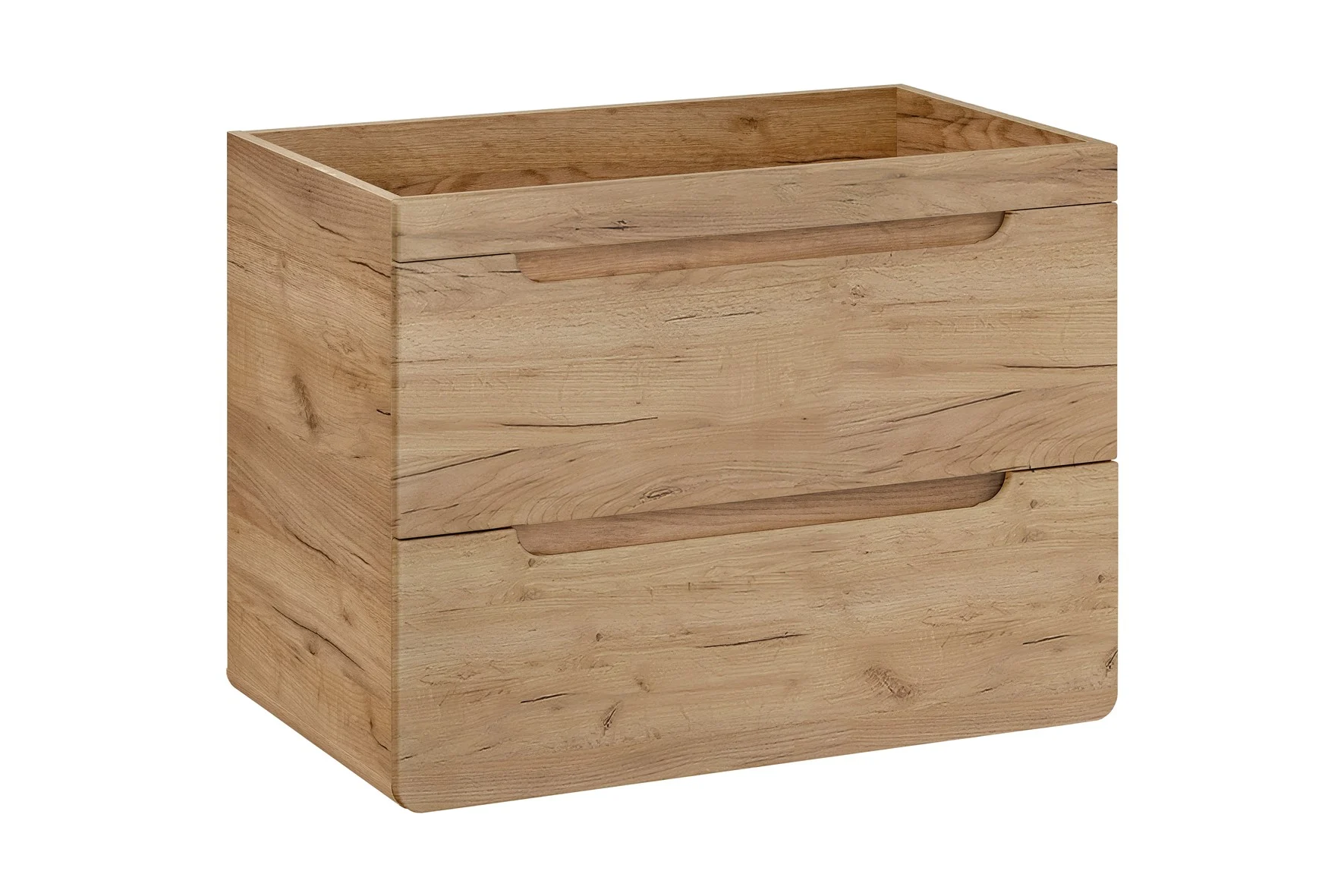 Waschbeckenunterschrank FERMO Gold Eiche 59x80x46 cm - Fun Moebel