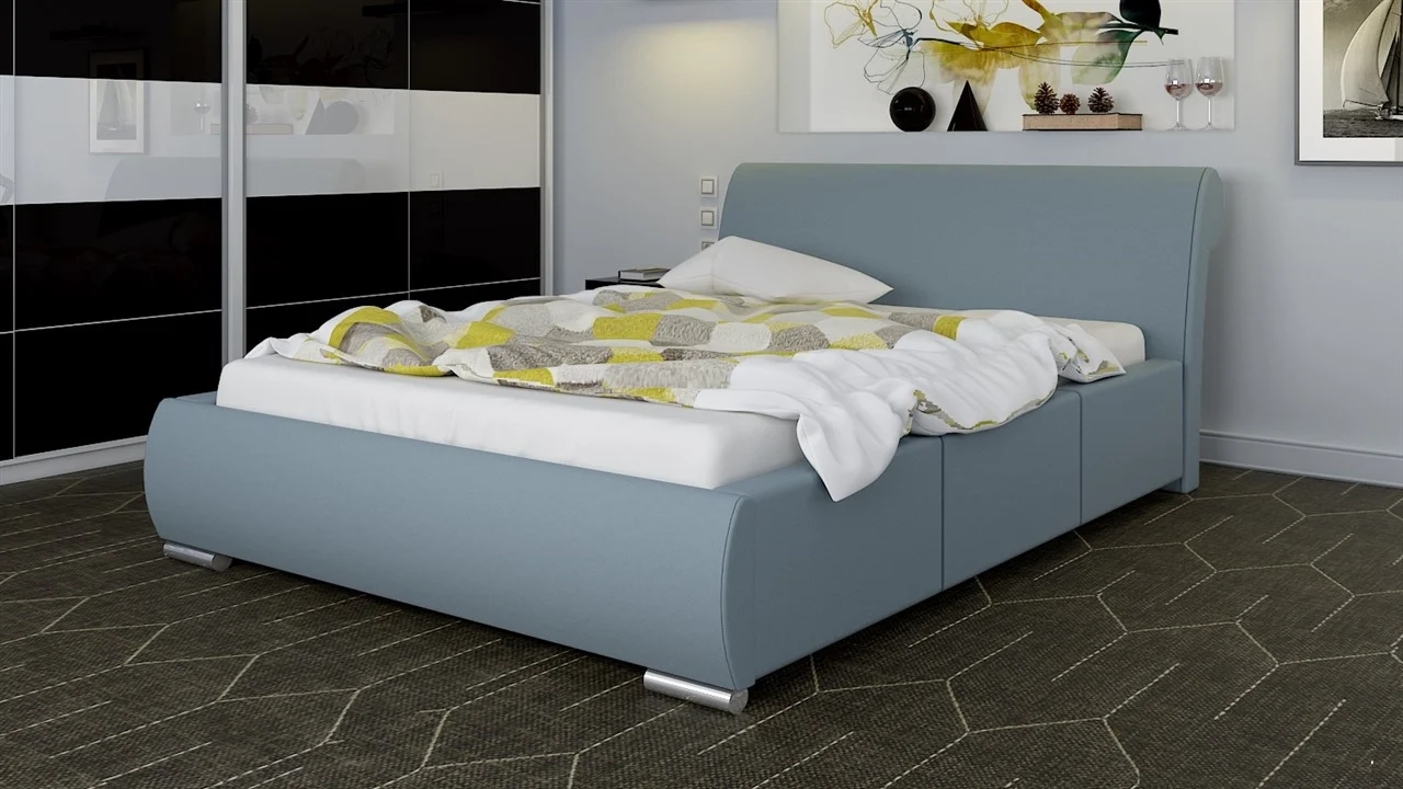 Polsterbett Bett Doppelbett BALDO 200x200cm inkl.Bettkasten - Fun Moebel