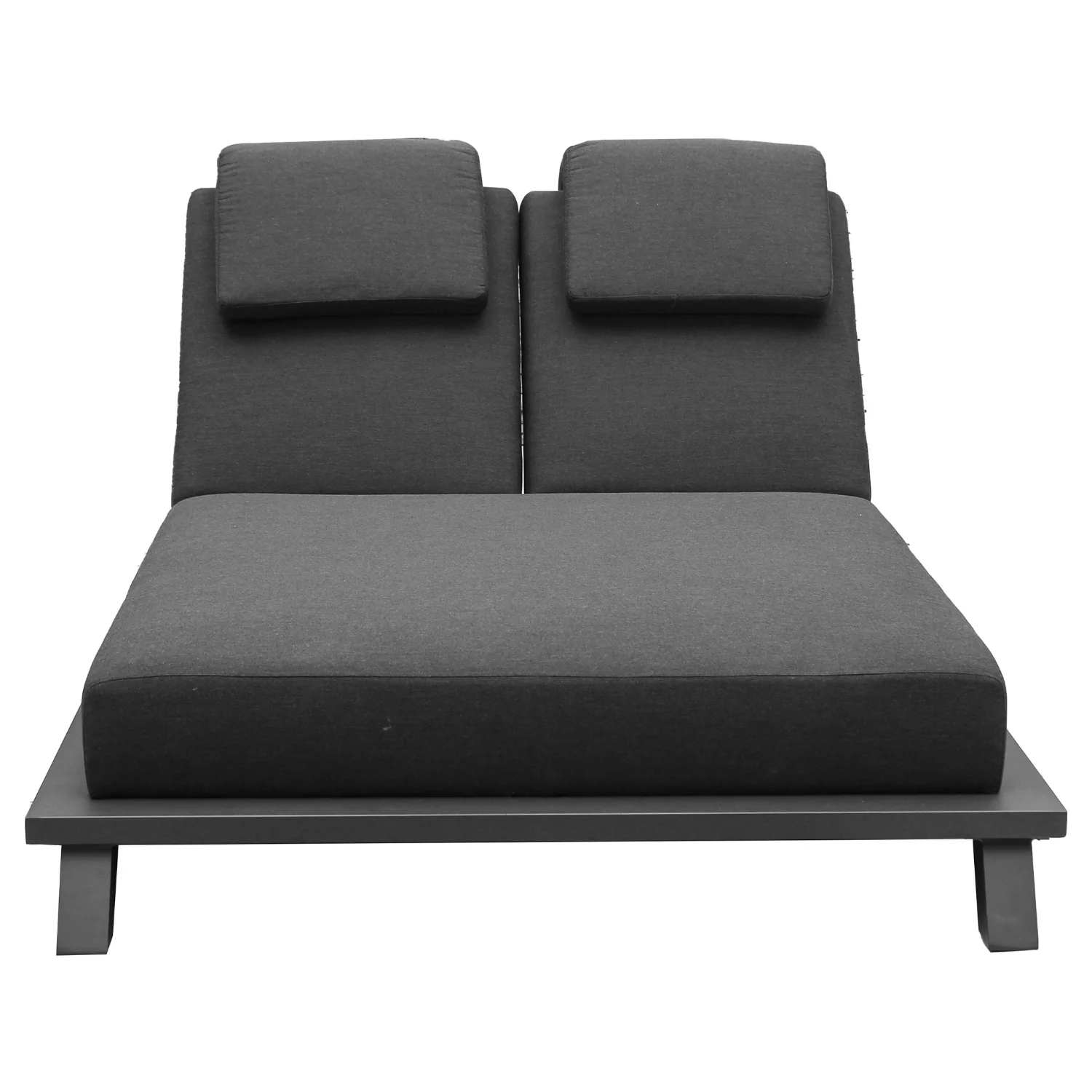 CLEMENTO Bali Doppelliege Aluminium Sunbrella