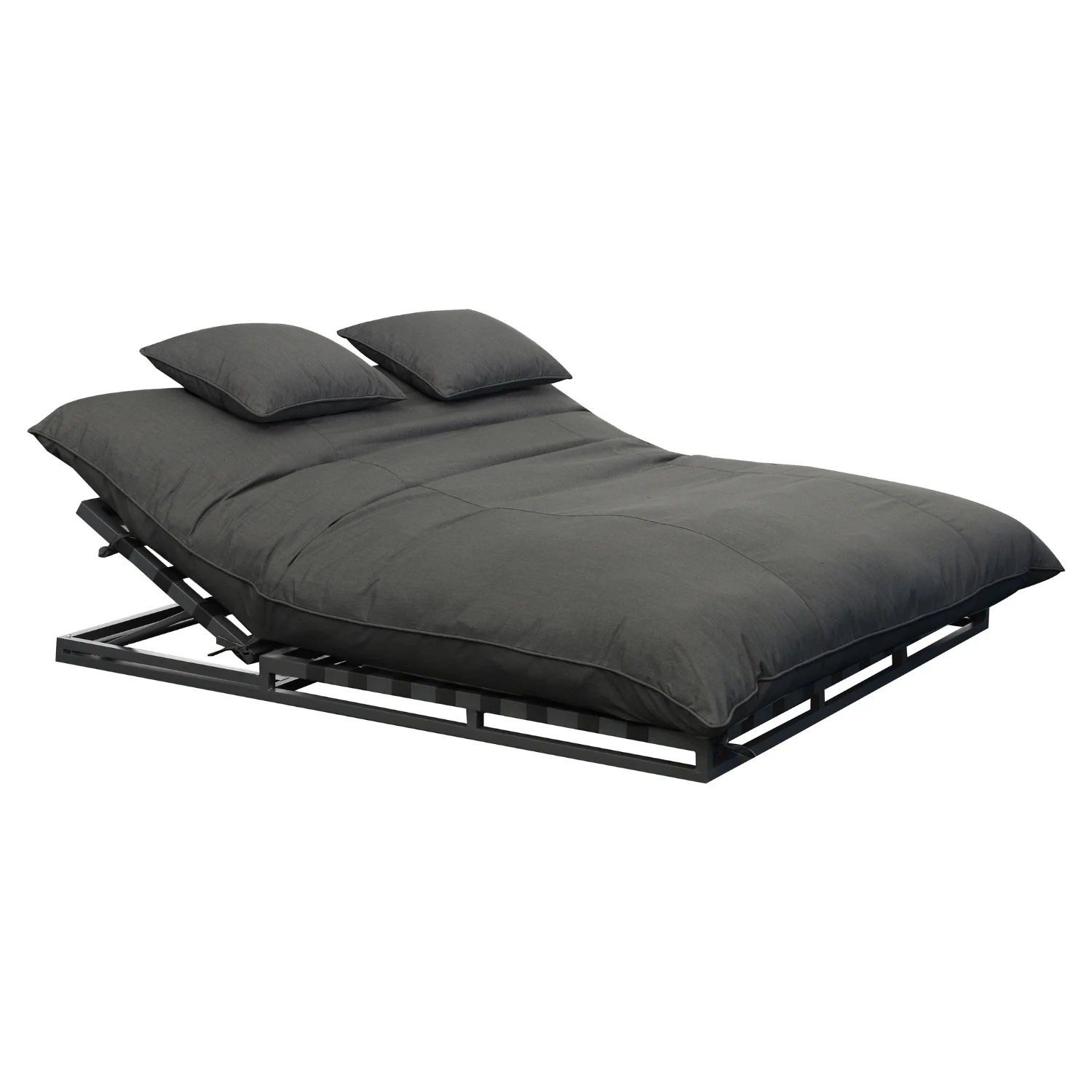 CLEMENTO Bona Doppel Loungeliege Aluminium Createxx