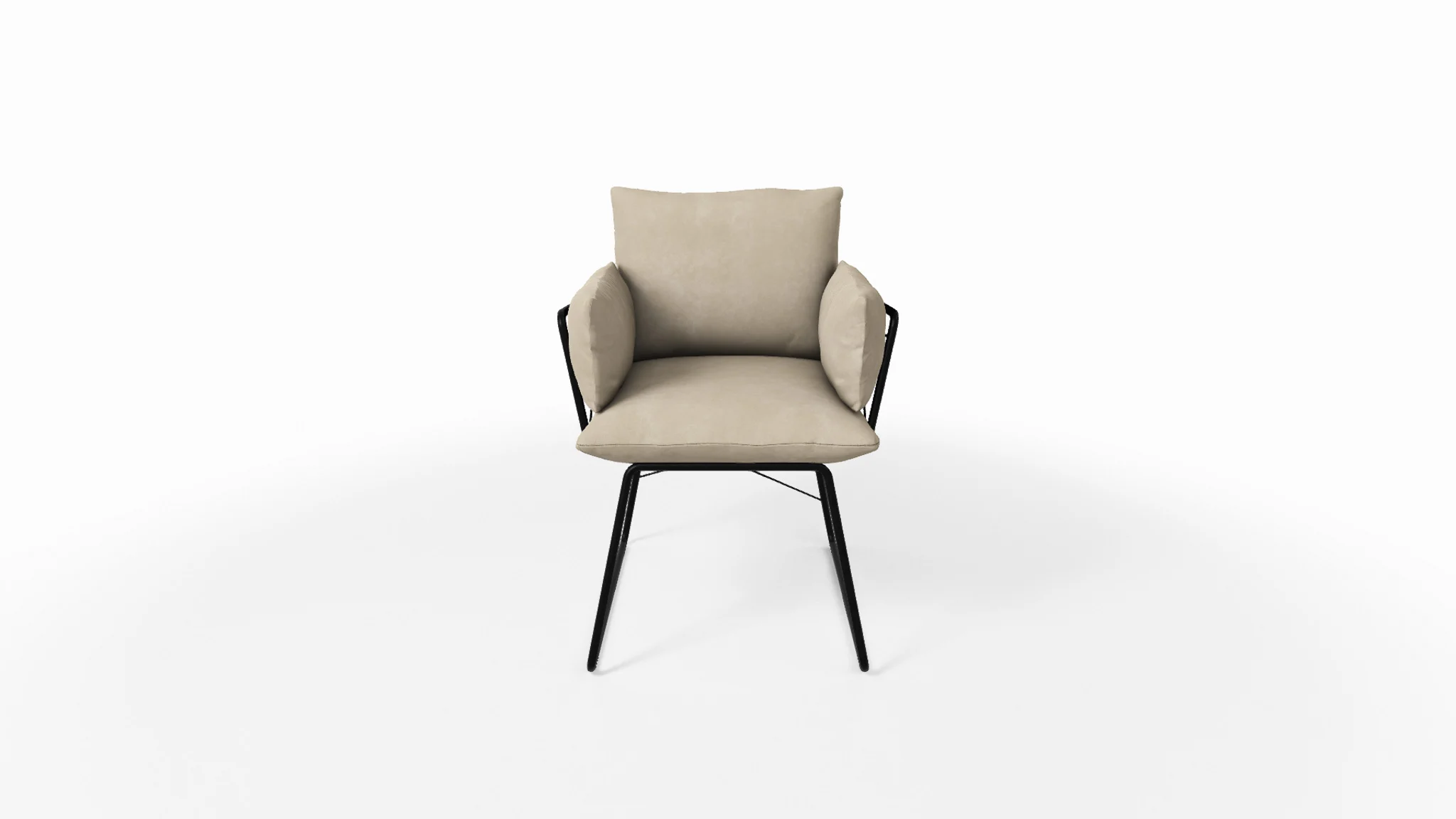 Mobitec Cosy Stuhl Gestell metall schwarz