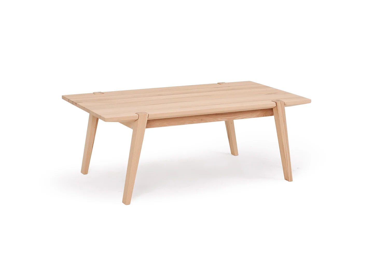 Couchtisch Tisch CESARE Kernbuche Massivholz 120x65 cm - Fun Möbel