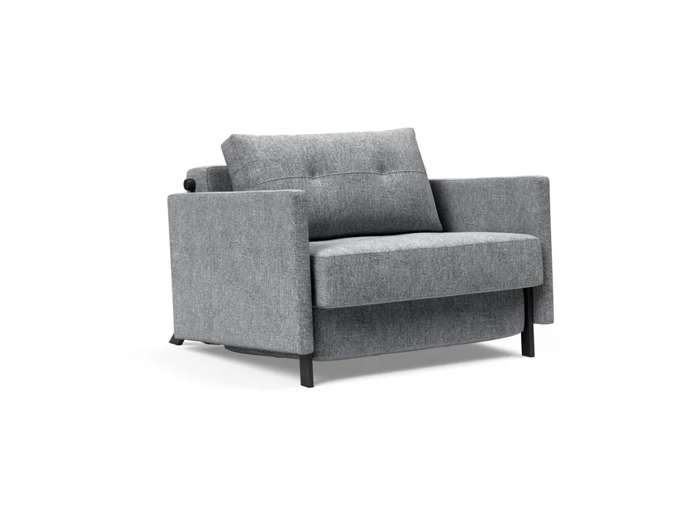 Innovation Living Cubed 02 Stuhl 90x200 cm mit Armlehne