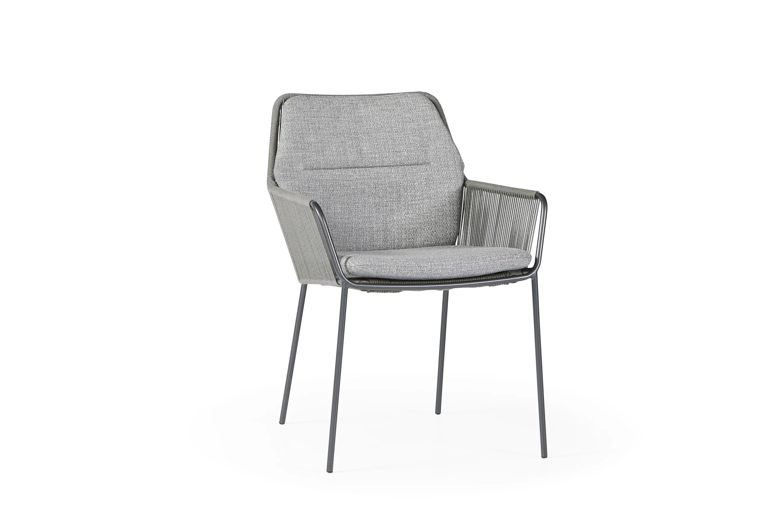 Suns Punta Dining Stuhl Stahl/Rope Sunproof