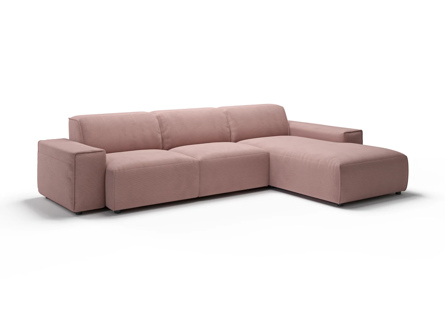 Candy Eastport Feincord Ecksofa 299x189 cm