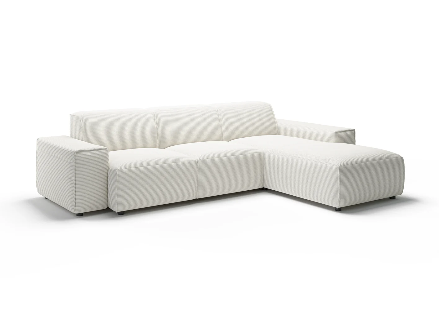 Candy Eastport Cord Ecksofa 269x189 cm