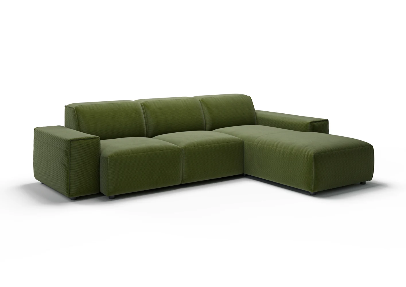 Candy Eastport Feincord Ecksofa 269x189 cm