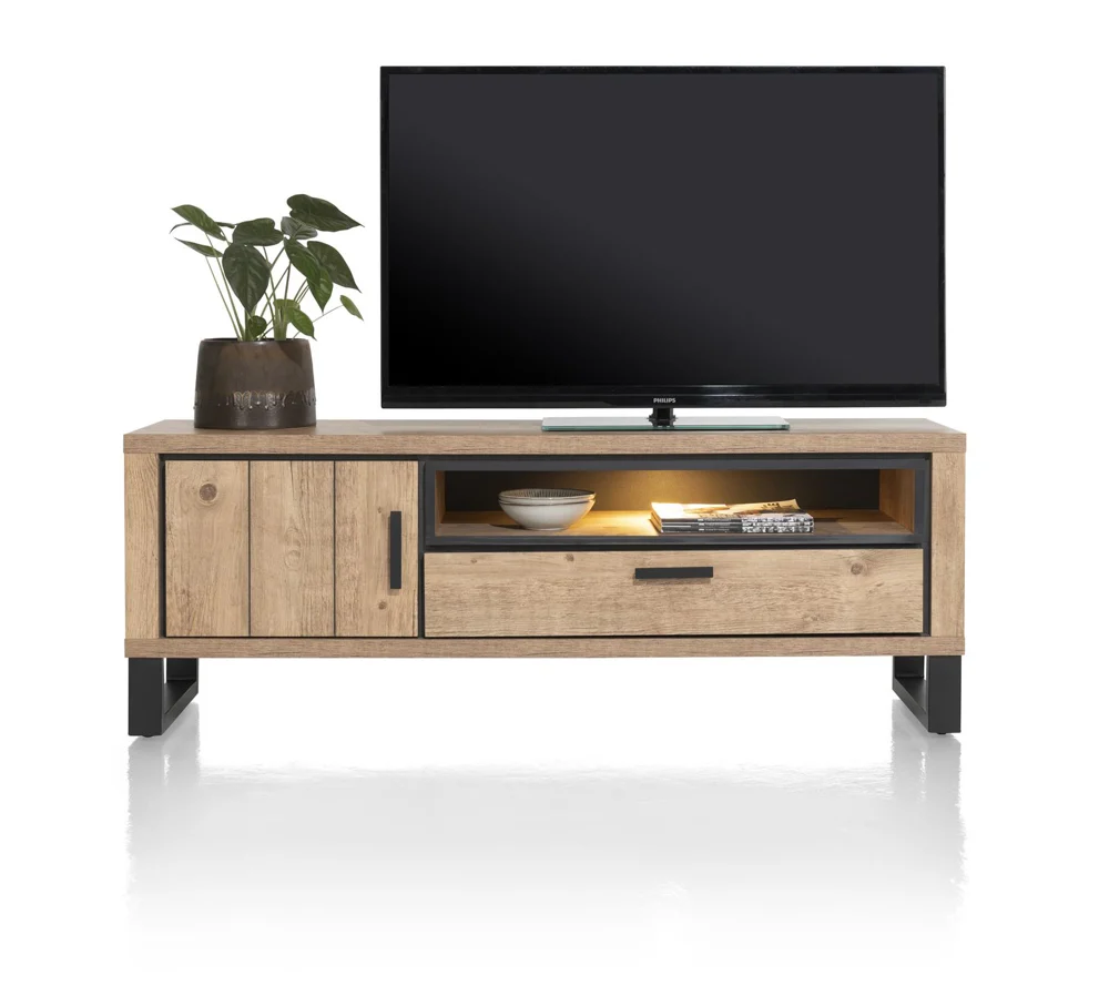 Henders & Hazel Pavarotti Lowboard mit LED HPL/Metallgestell