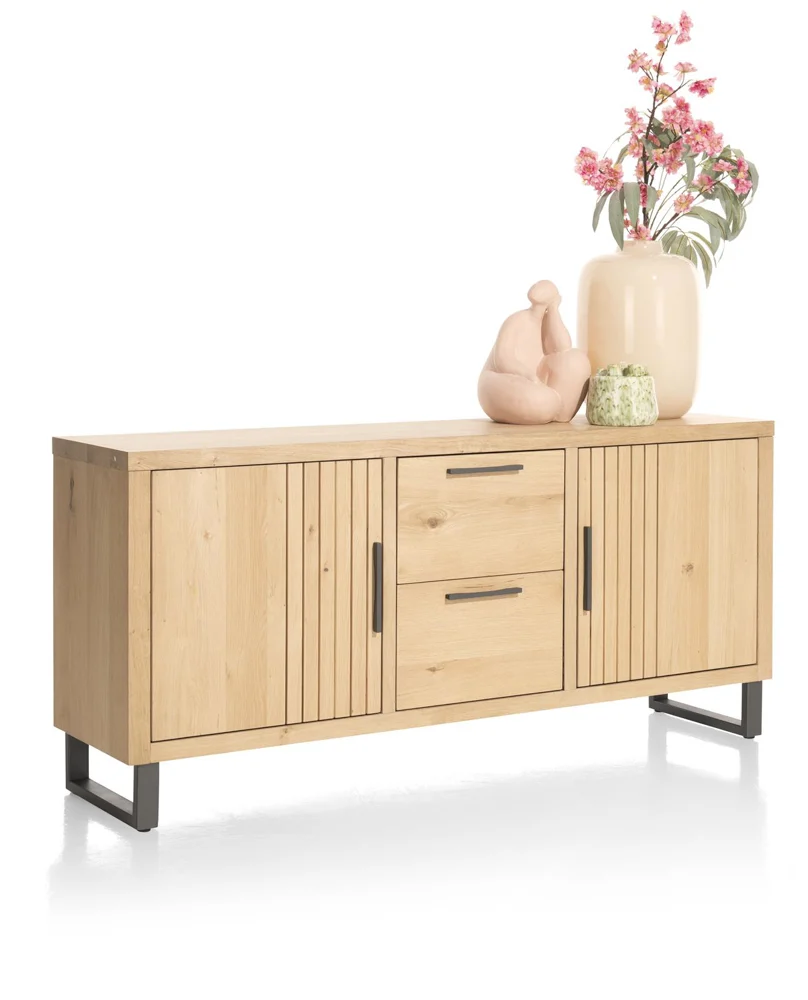 Henders & Hazel Pavie Sideboard Eiche Furnier/Metallgestell