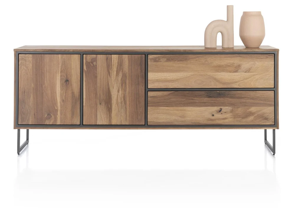 Henders & Hazel Trapani Sideboard Mango Funier/Metallgestell