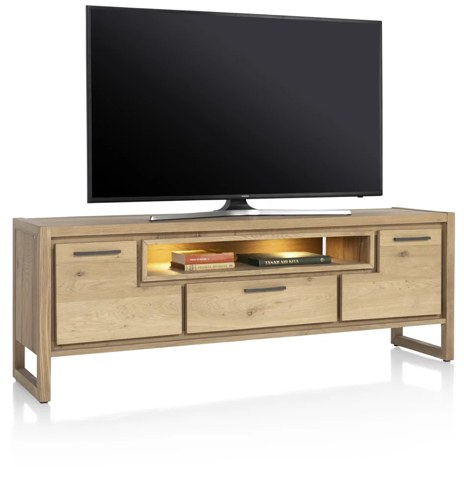 Henders & Hazel Nystead Lowboard mit LED Eiche Furnier