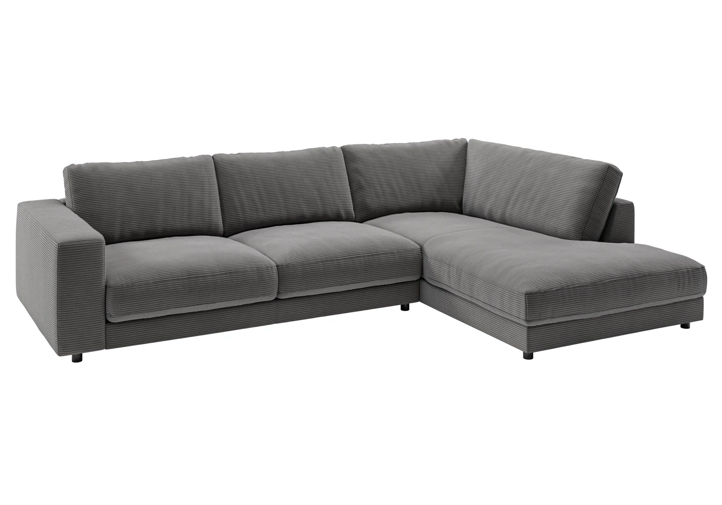 Candy High End Ecksofa Cord 325x224 cm