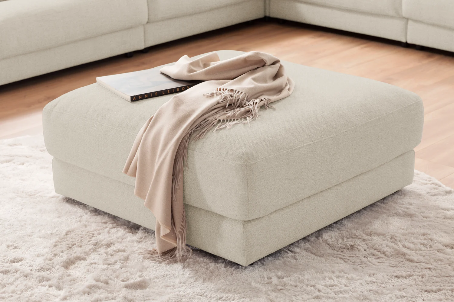 Candy High End Polsterhocker Yelda 100x100 cm