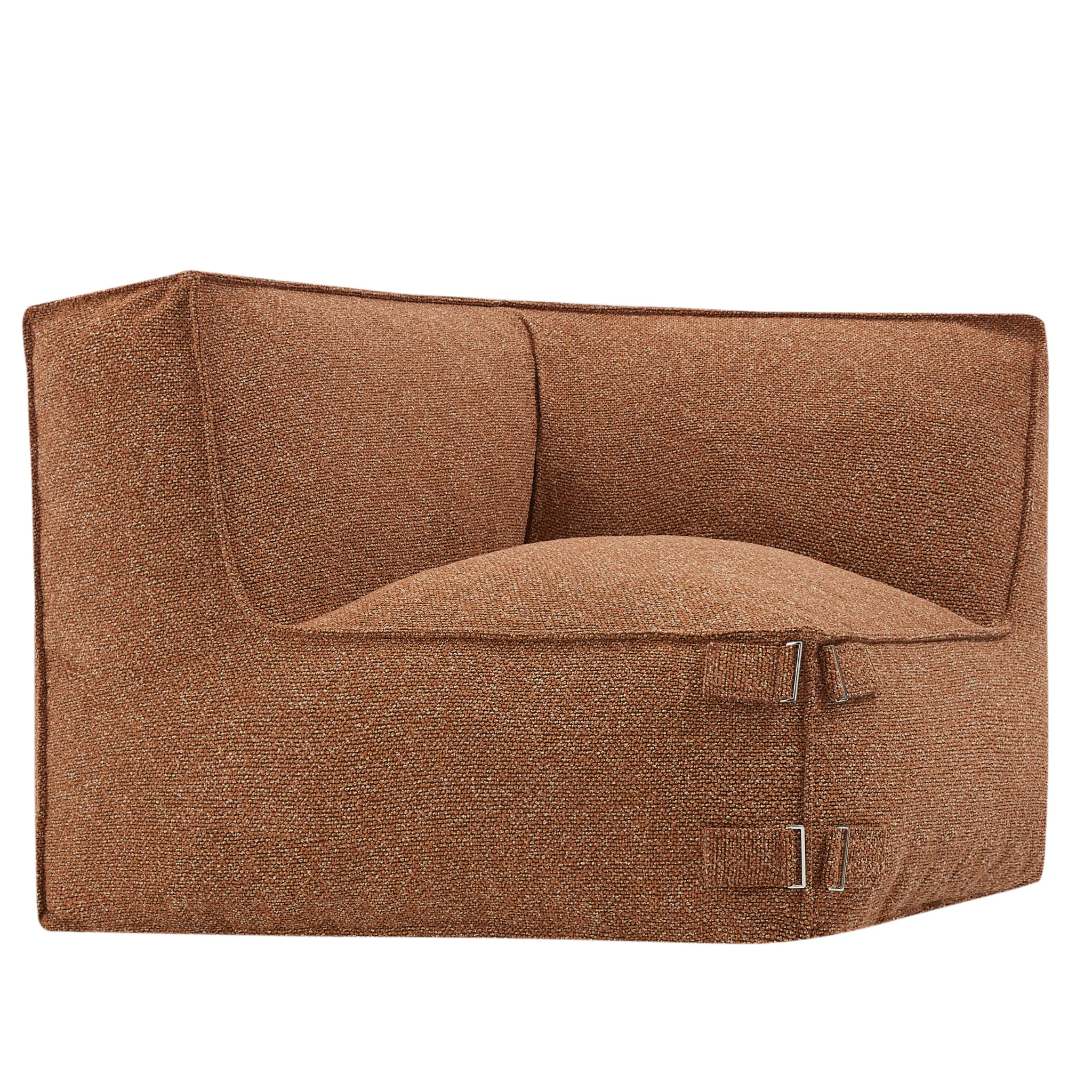 Kiki Eckelement Bouclé Kupfer - Popsofa