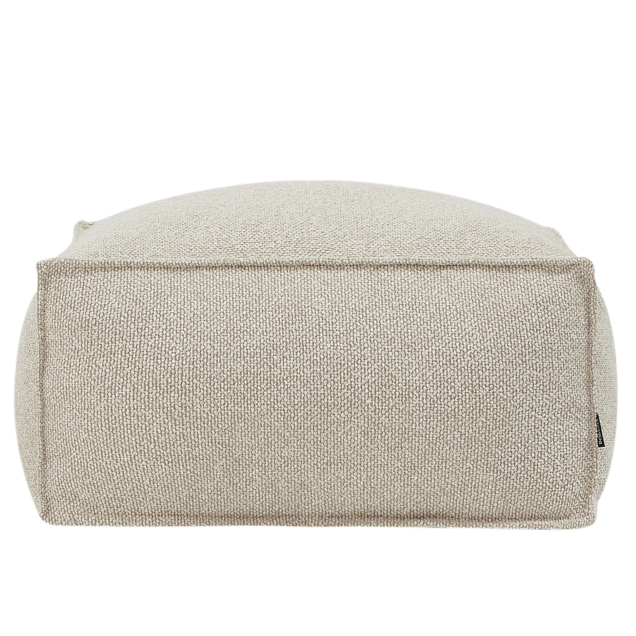 Hocker Kiki Bouclé Taupe - Popsofa